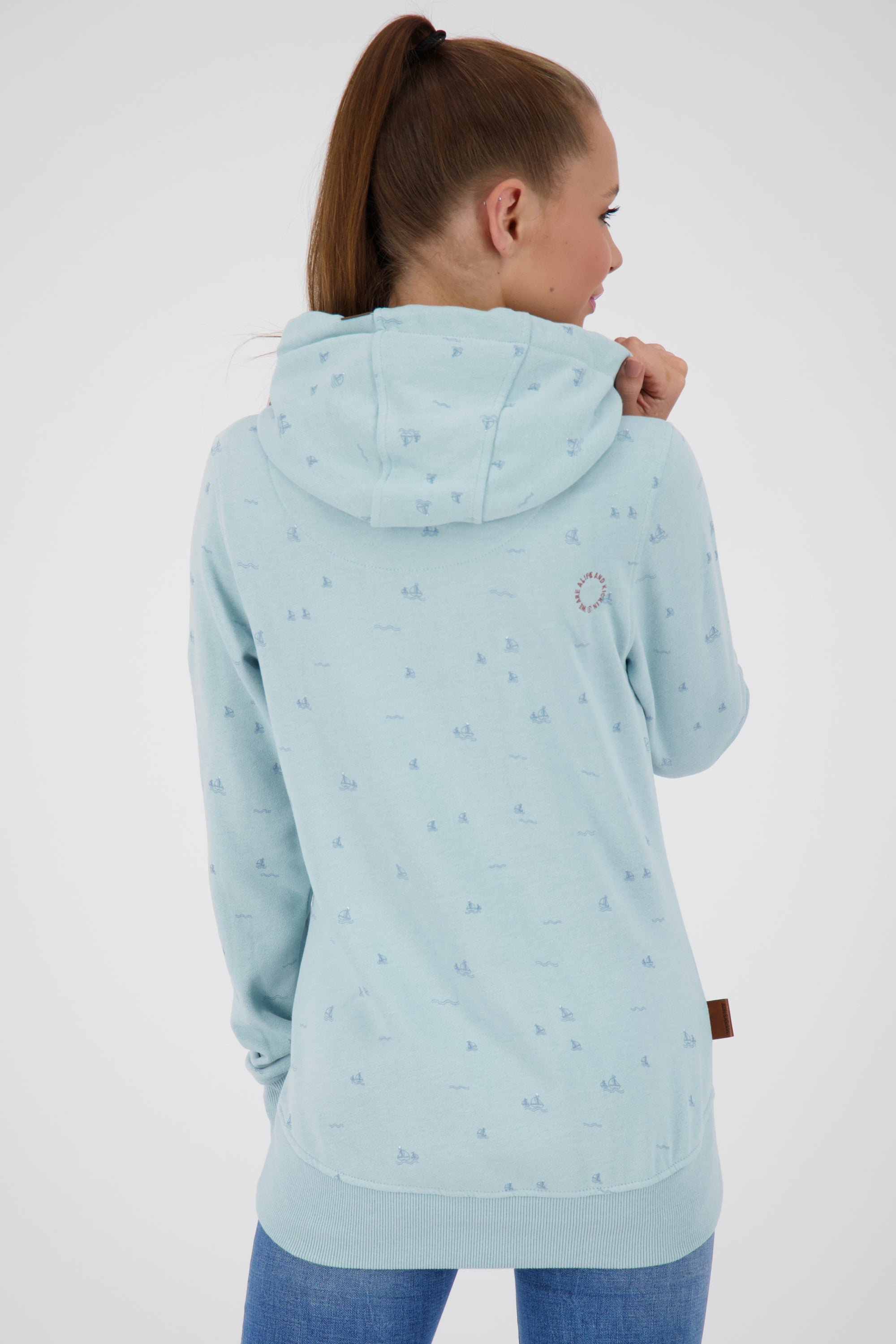 SarahAK B Sweat Hellblau