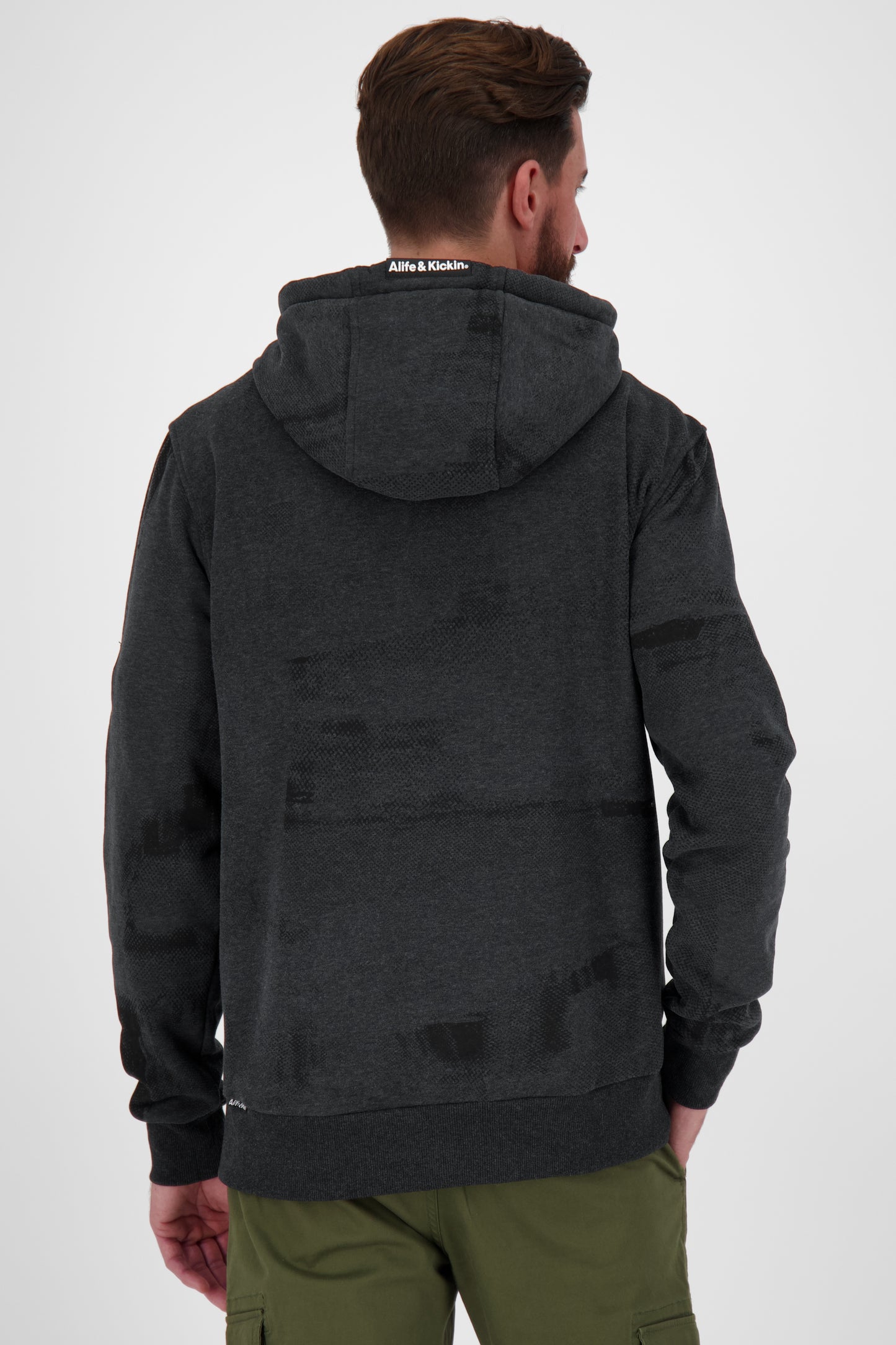 Bequemer Komfort mit dem JohnsonAK B Hoodie für Herren Schwarz