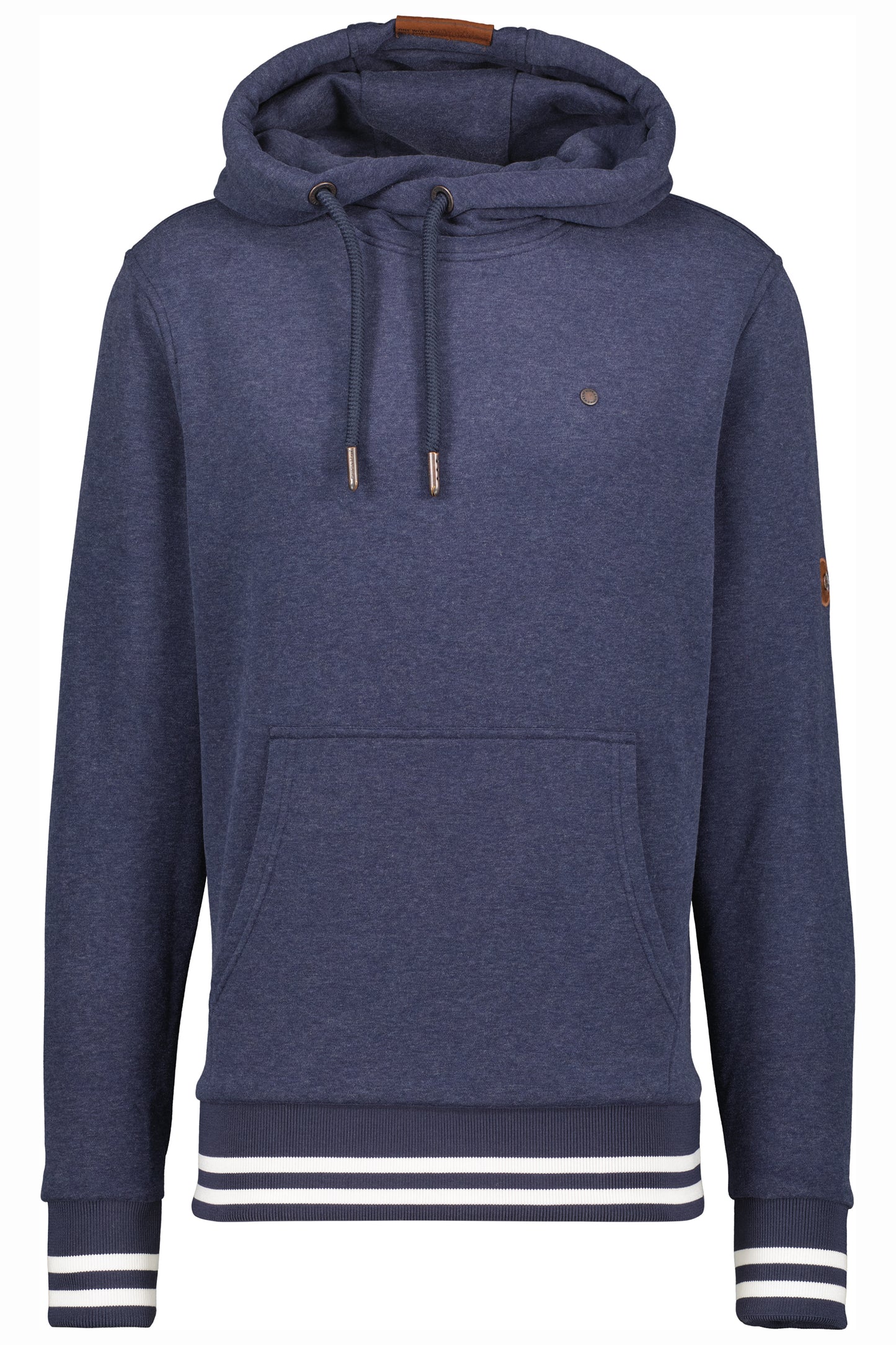 JohnsonAK C Kapuzensweatshirt Herren für einen sportlichen Look Dunkelblau