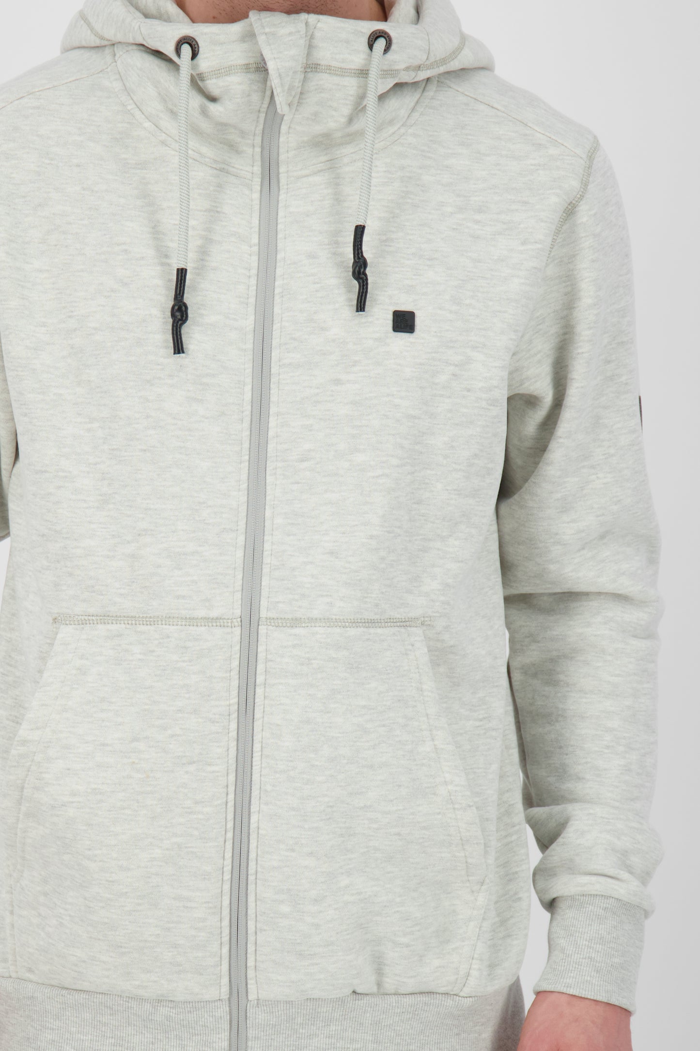 Modisch und funktional: Die TrasherAK A Herrensweatjacke Grau