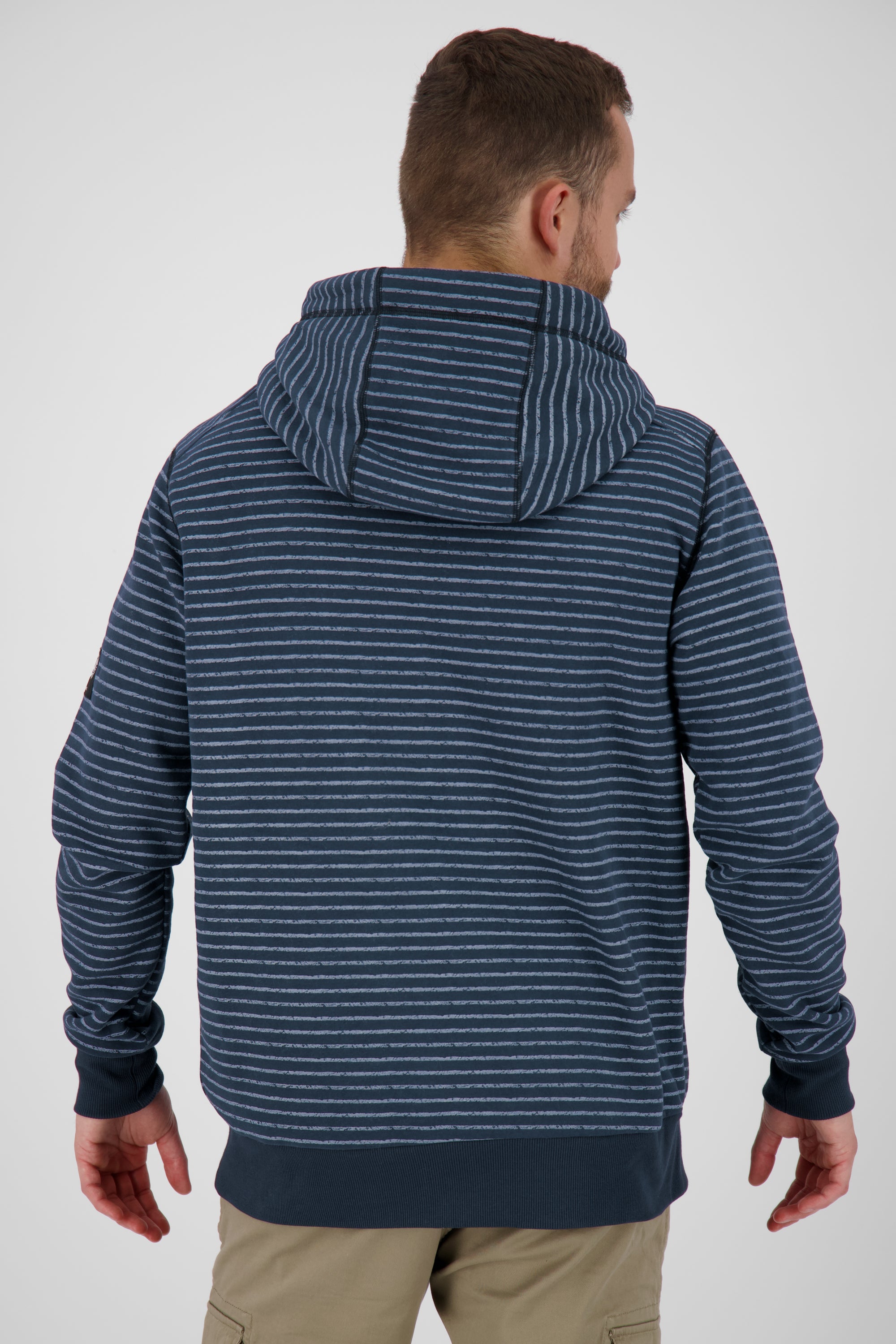 Stylische Sweatjacke TrasherAK B für coole Herren Dunkelblau