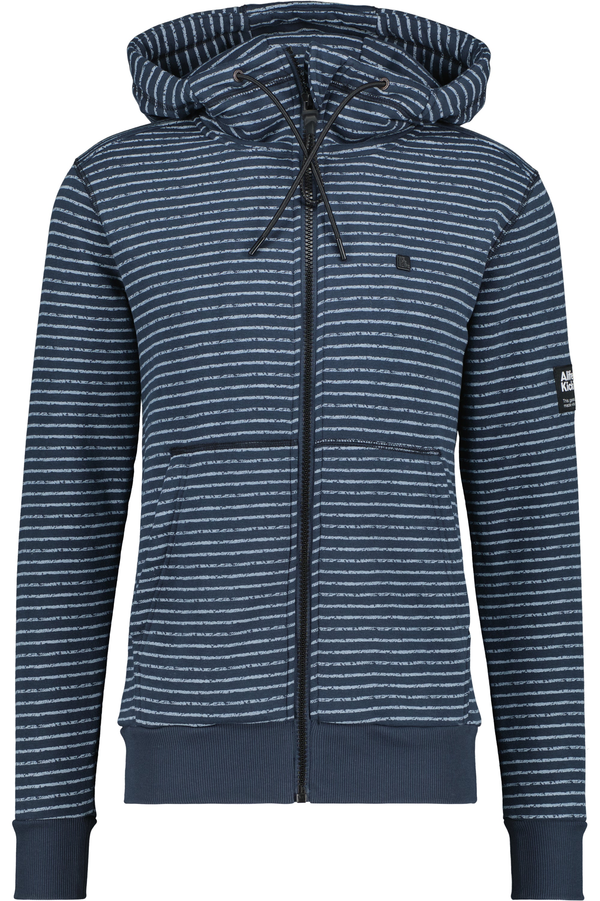 Stylische Sweatjacke TrasherAK B für coole Herren Dunkelblau