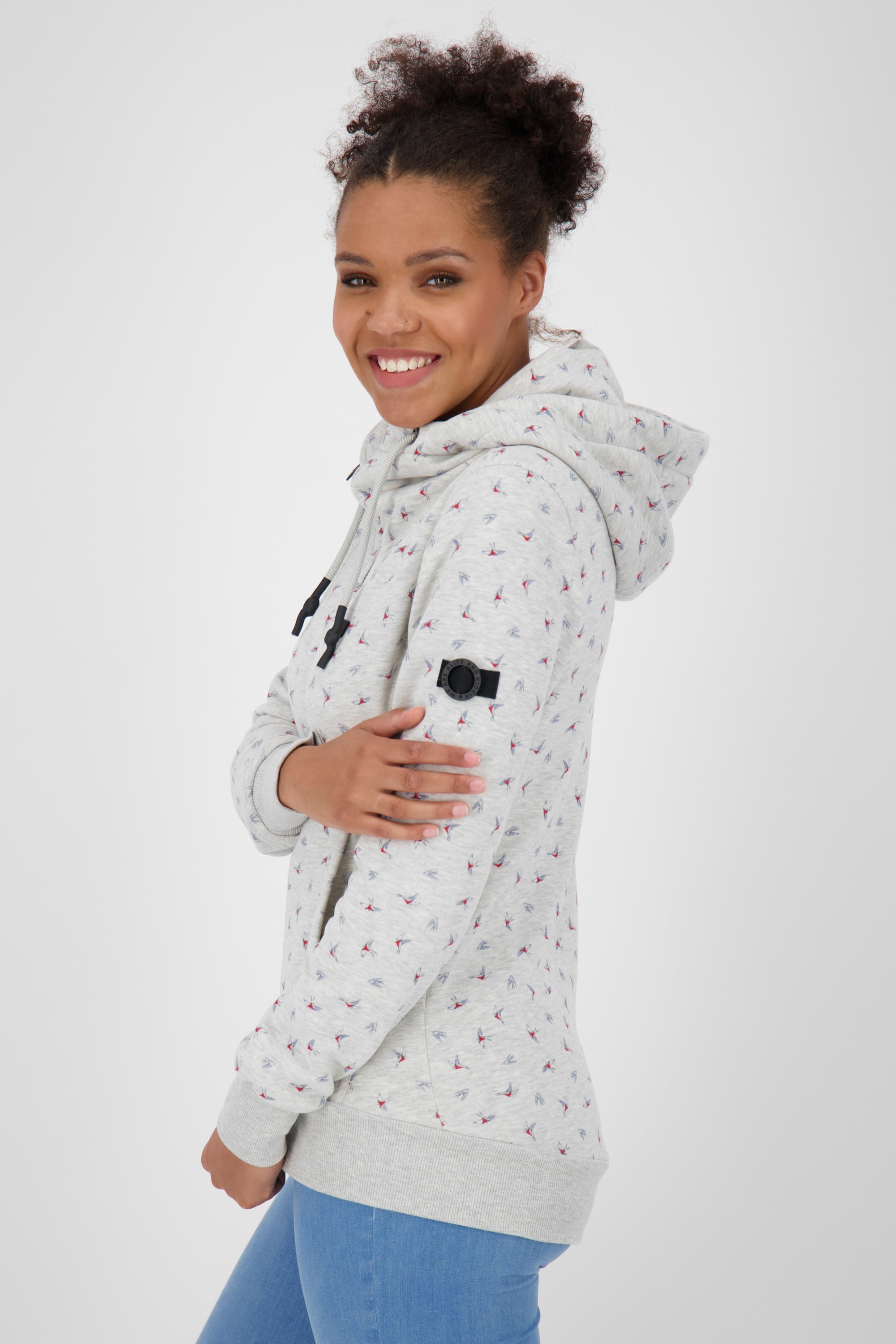 YasminAK B Sweatjacket Grau