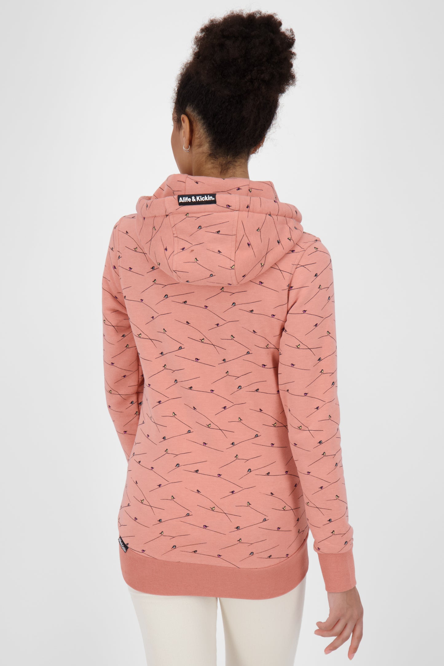 Zauberhafte Damensweatjacke YasminAK B Rosa