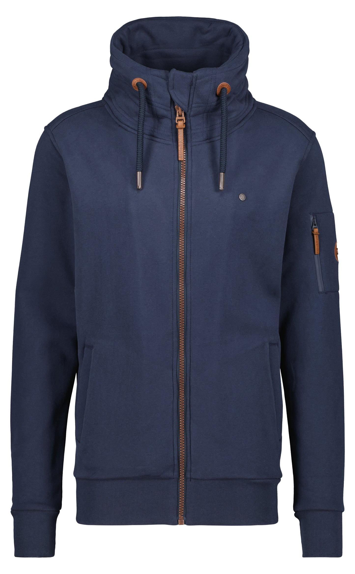 Stylische Herren-Sweatjacke EliasAK Dunkelblau
