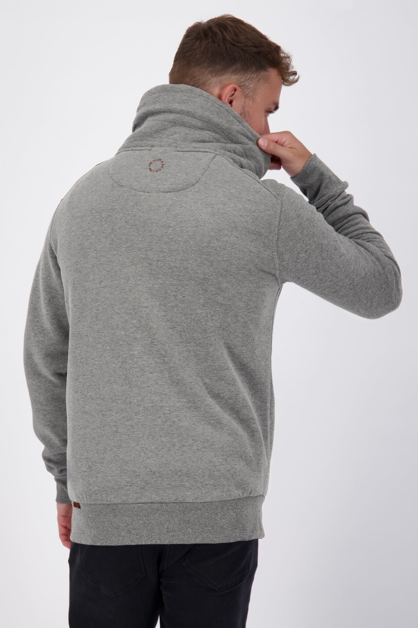 Stylische Herren-Sweatjacke EliasAK Grau