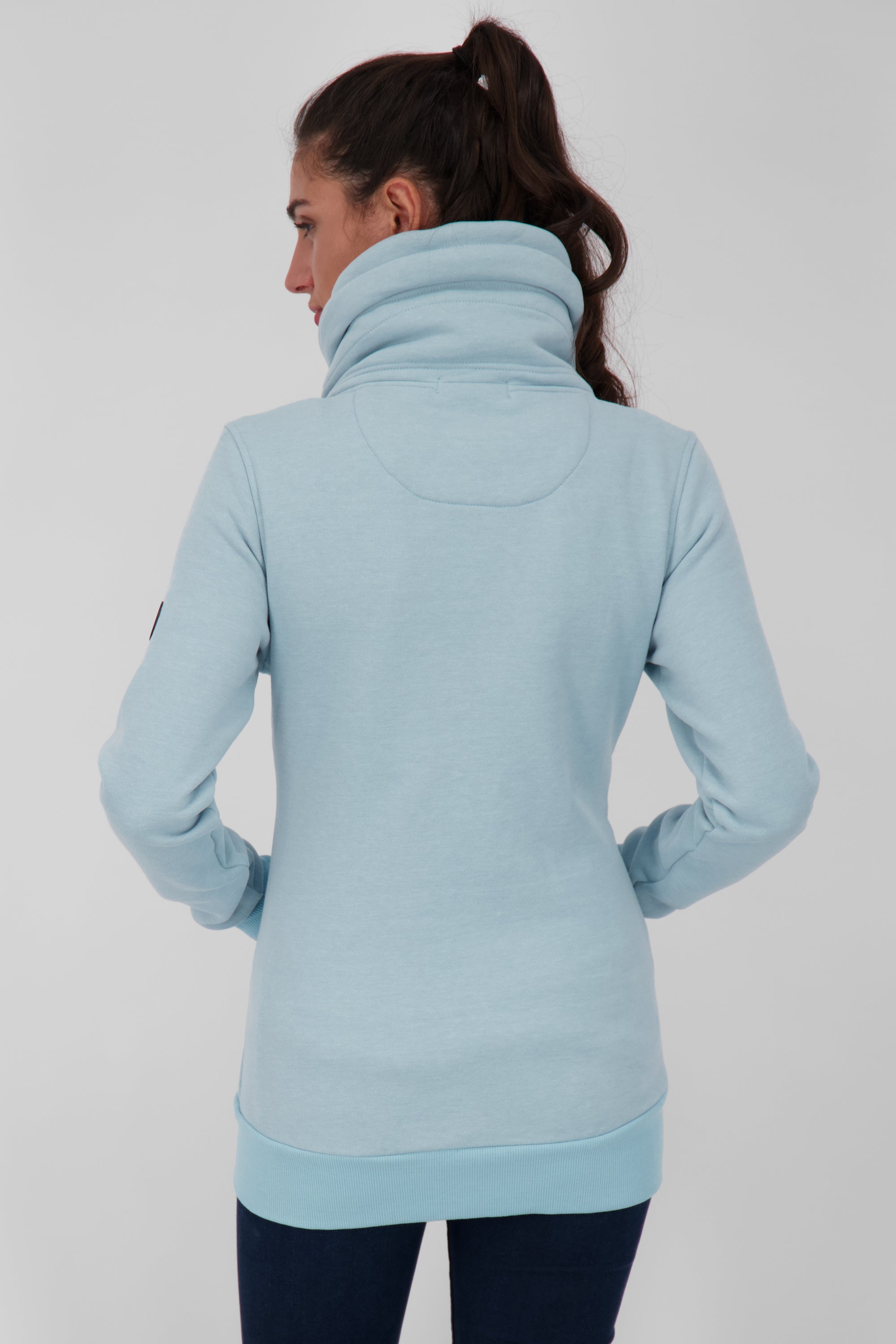 Sommerliche Sweatjacke VivianAK - Weiche Qualität für trendige Looks Hellblau