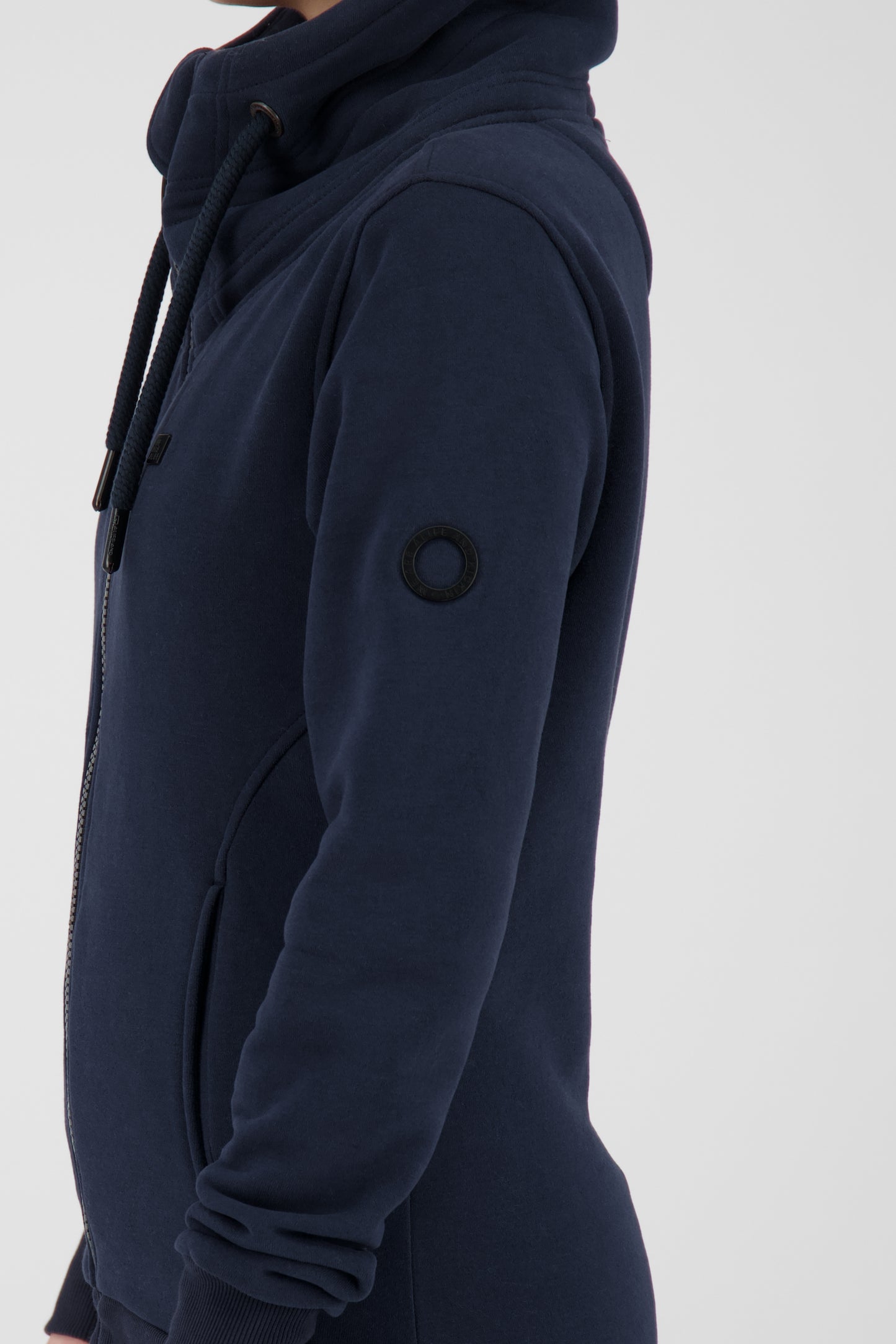 Sommerliche Sweatjacke VivianAK - Weiche Qualität für trendige Looks Dunkelblau