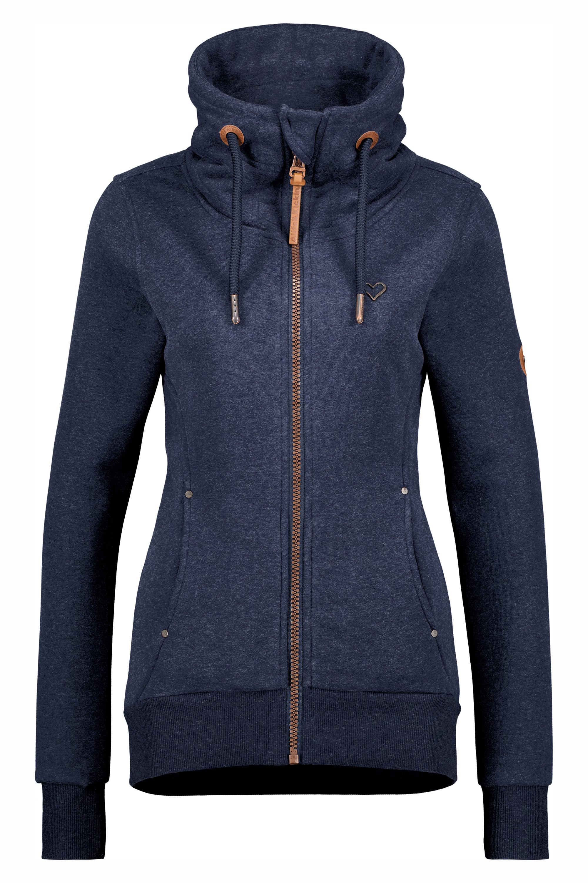 Sommerlicher Style Sweatjacke VivianAK A Damen Dunkelblau