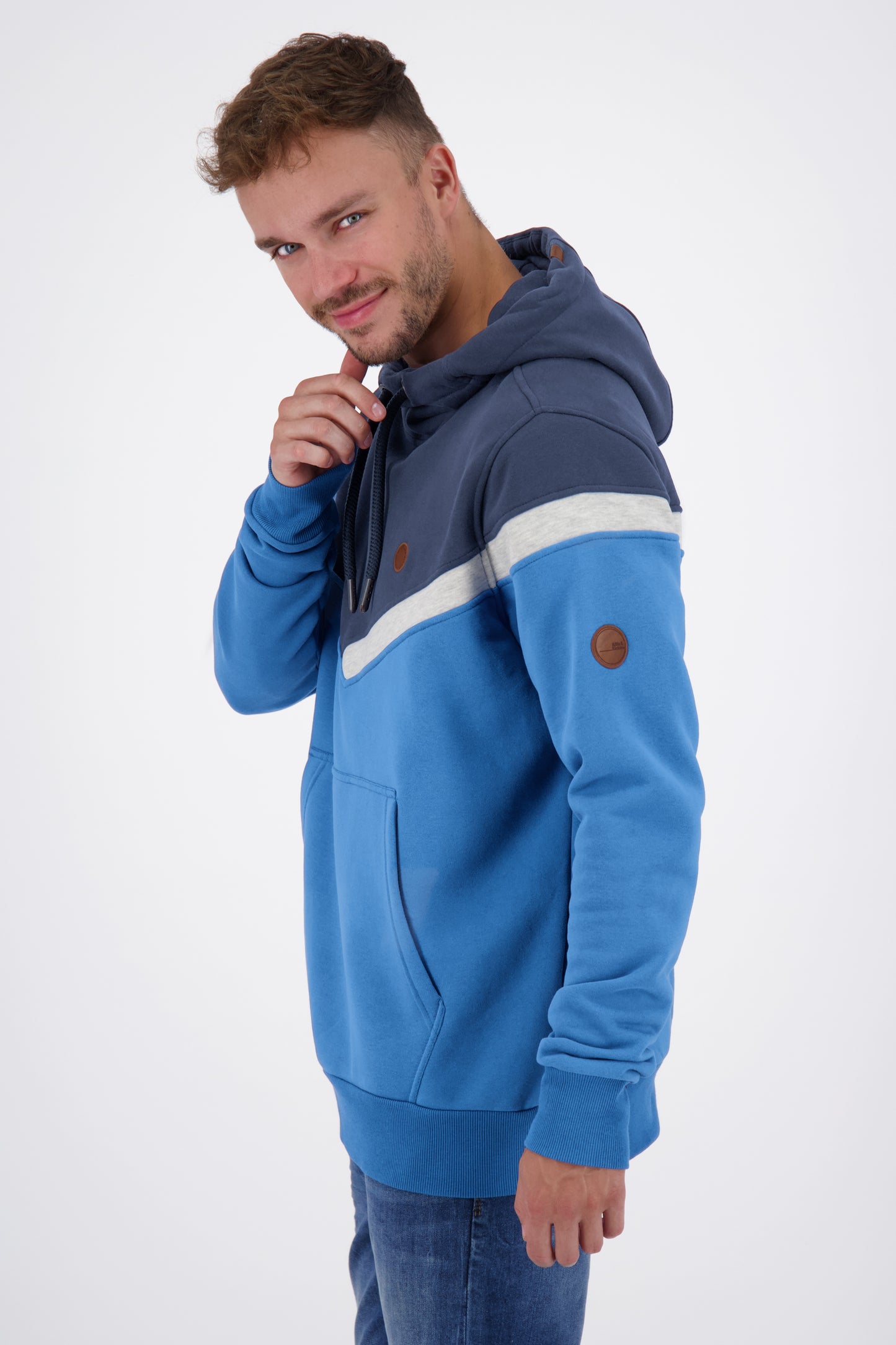 Kapuzensweatshirt Herren JasperAK A - bequem,stylisch und cool Blau