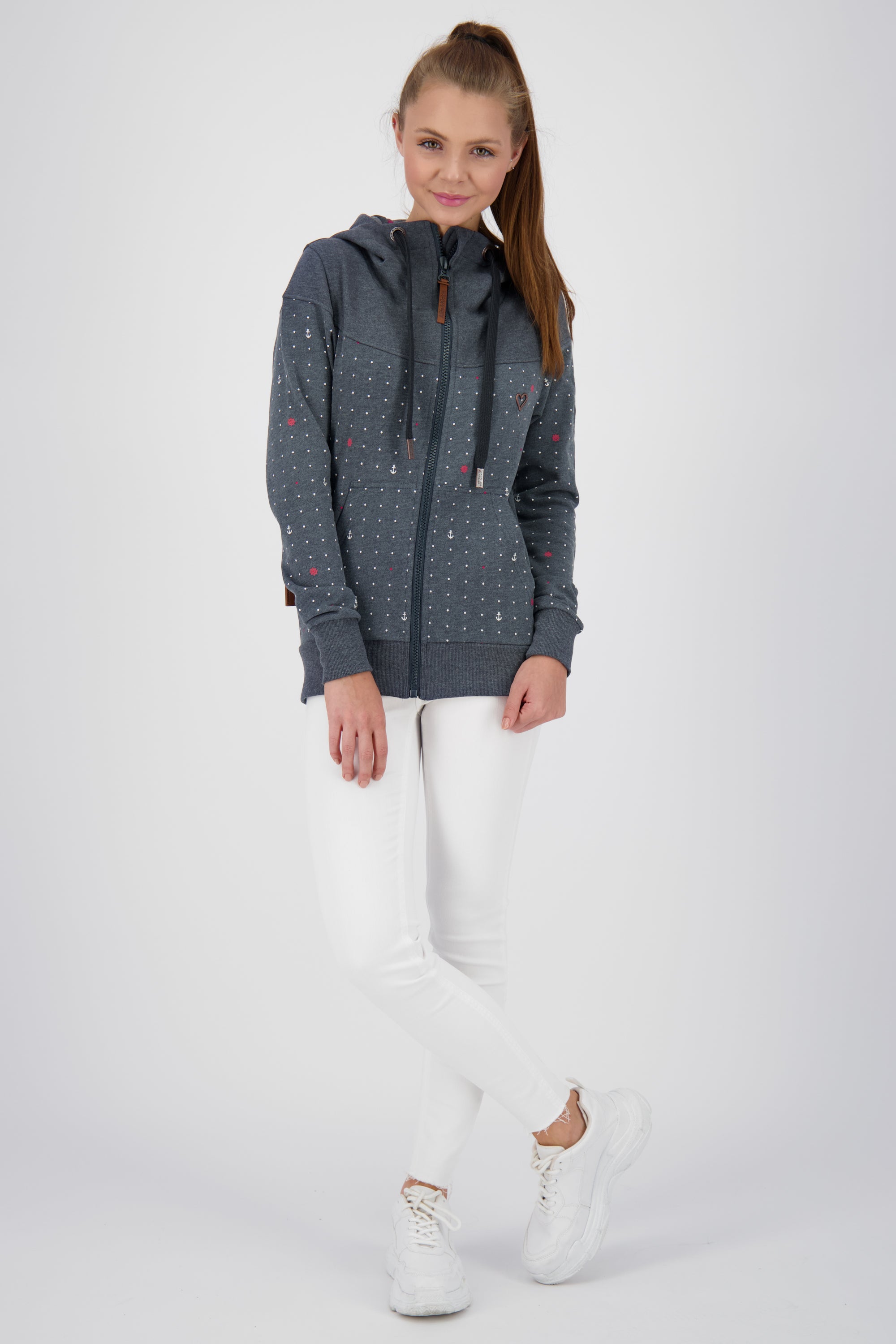 PalinaAK B Sweatjacket Dunkelblau