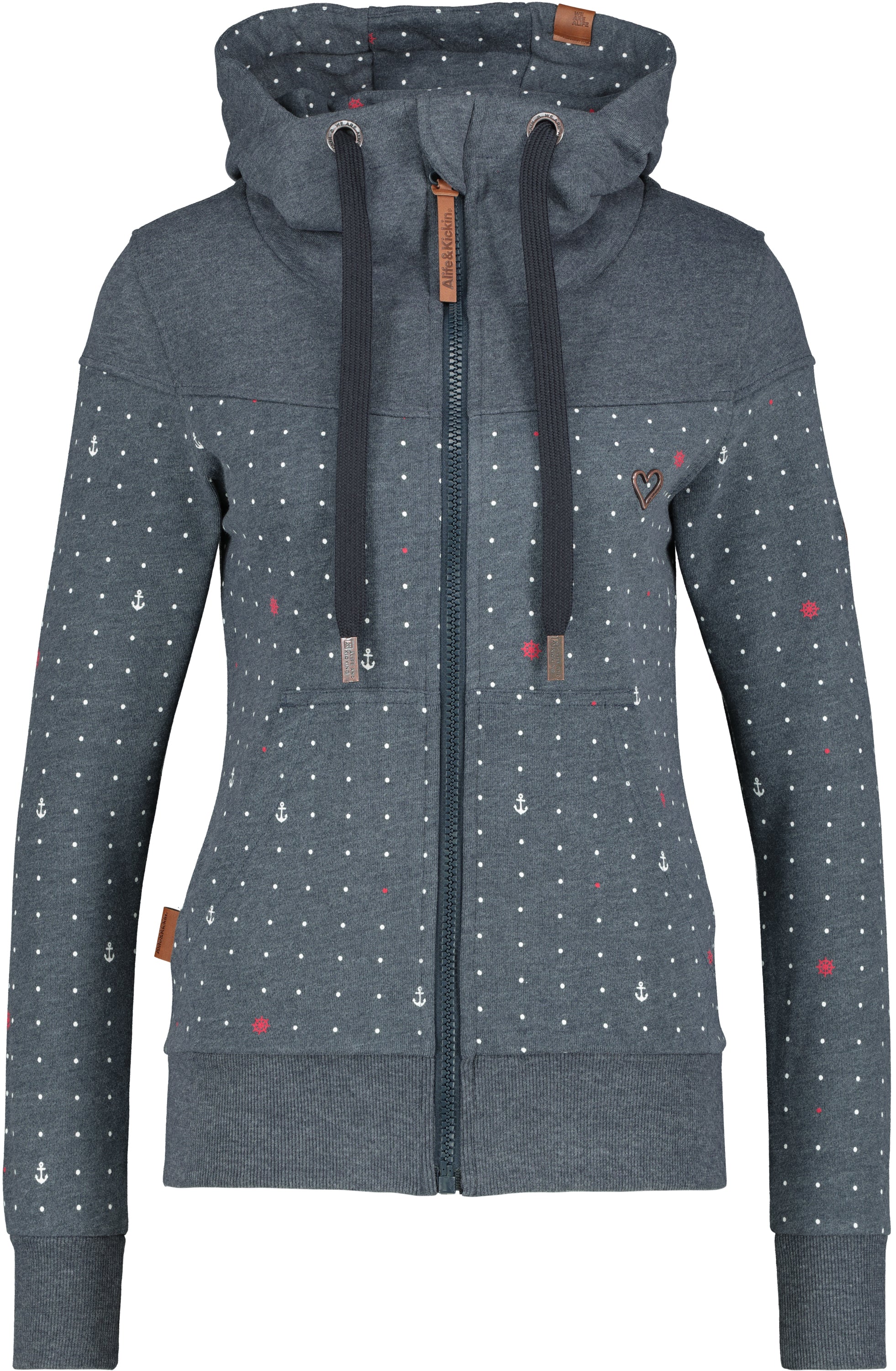 PalinaAK B Sweatjacket Dunkelblau