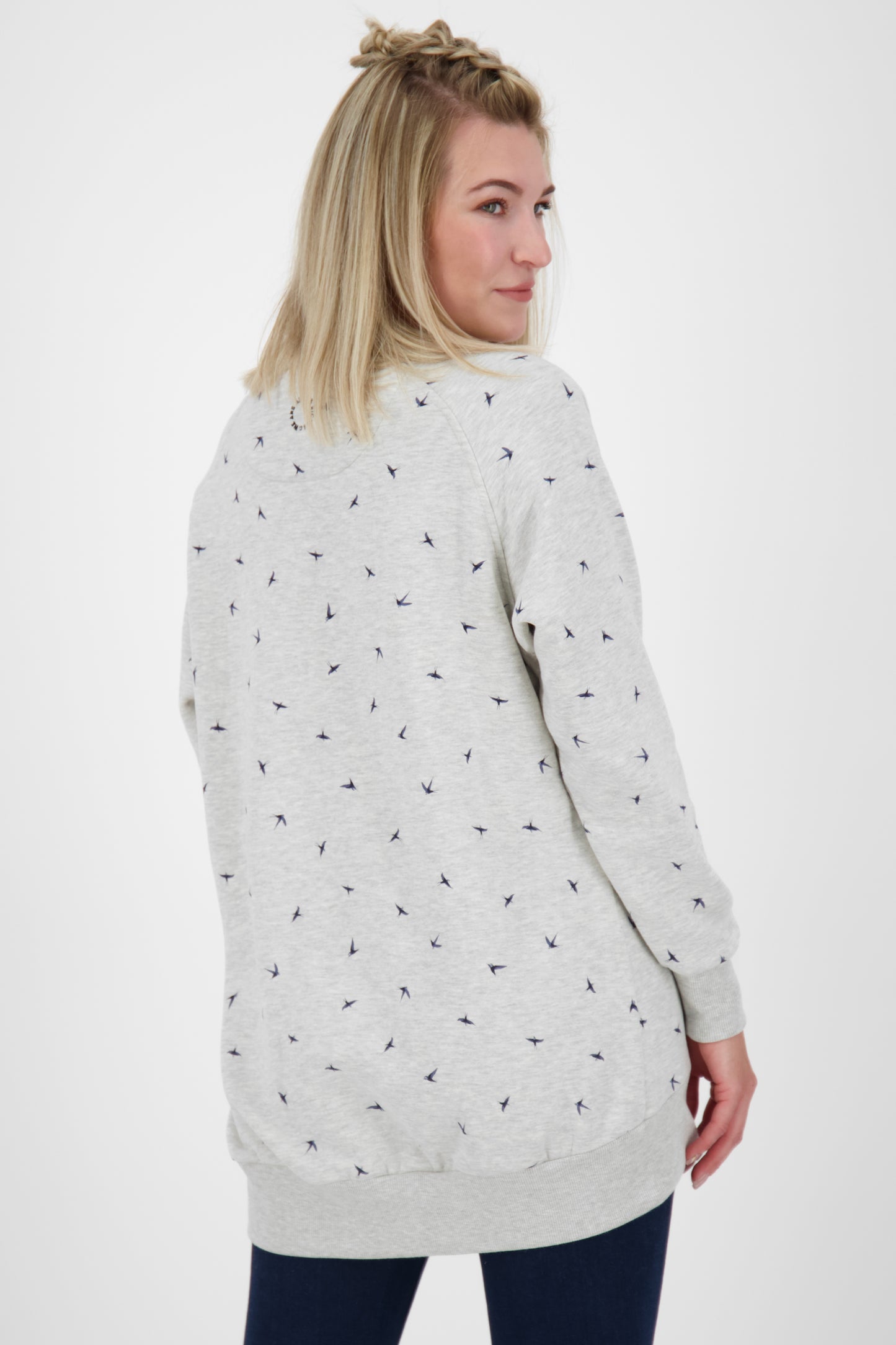 HelenAK B Sweatshirt: Komfort und Stilsicherheit Grau