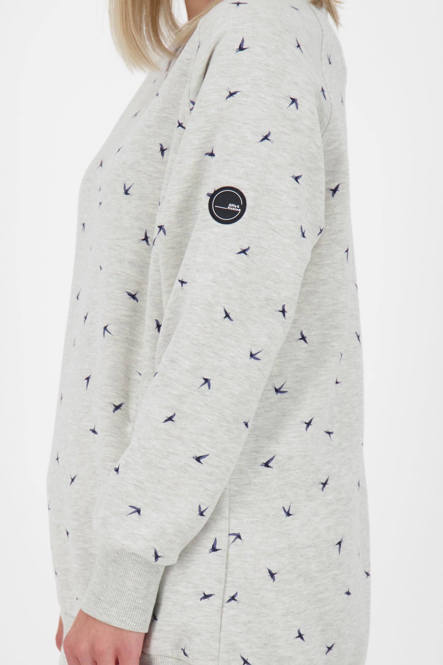 HelenAK B Sweatshirt: Komfort und Stilsicherheit Grau