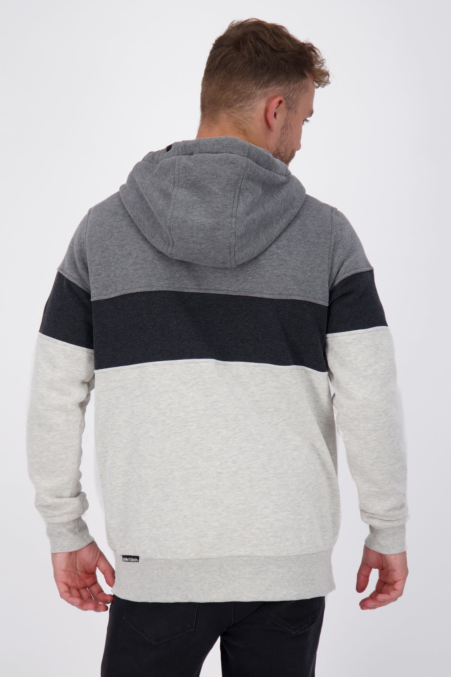 KingAK A Kapuzensweatshirt Herren: Entspannter und stylischer Look Grau