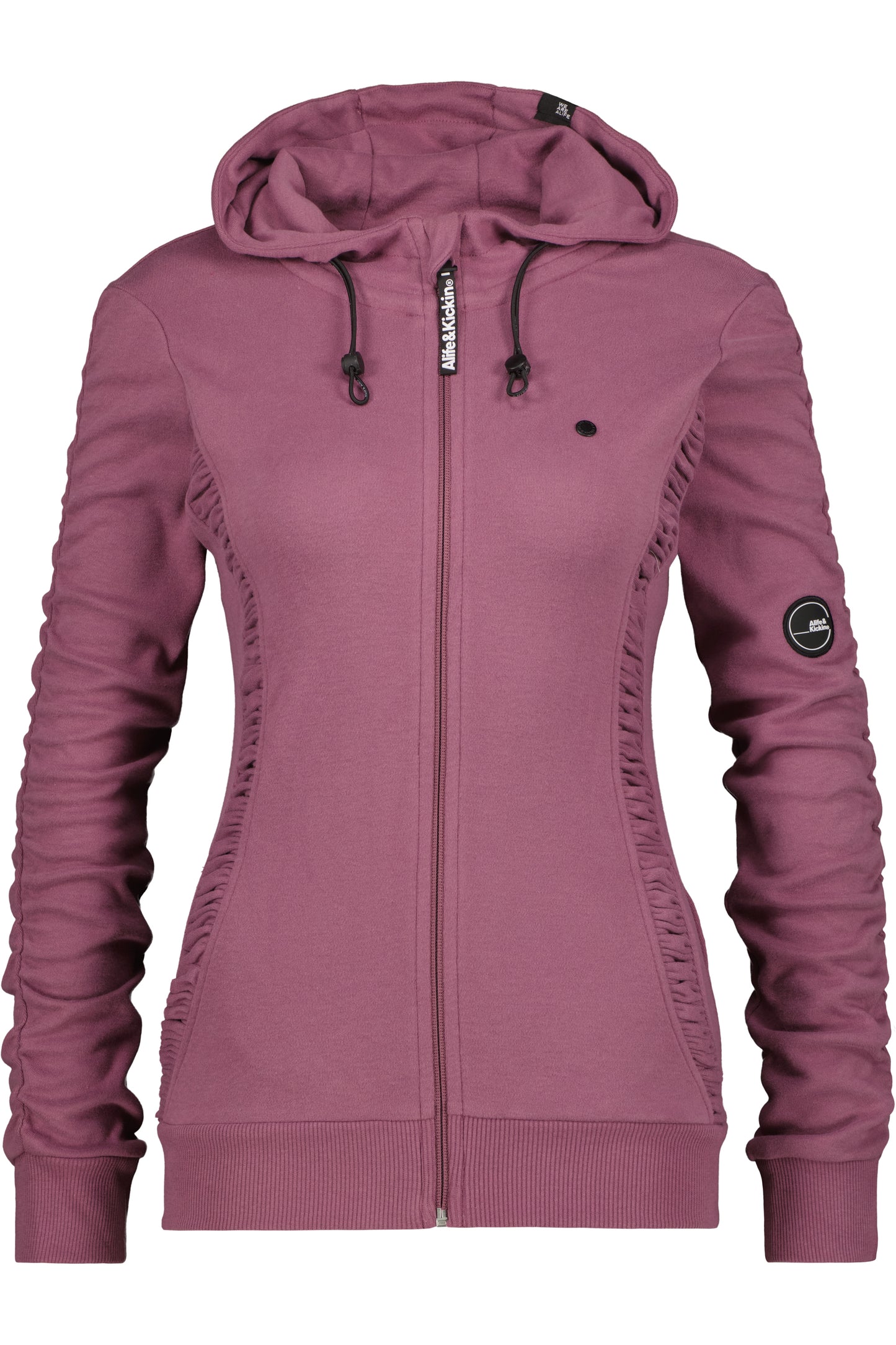 Bequeme Damen-Sweatjacke LuisaAK A Violett