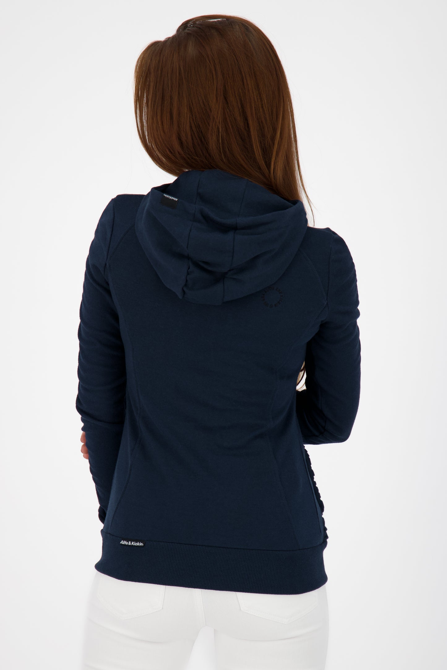 Bequeme Damen-Sweatjacke LuisaAK A Dunkelblau
