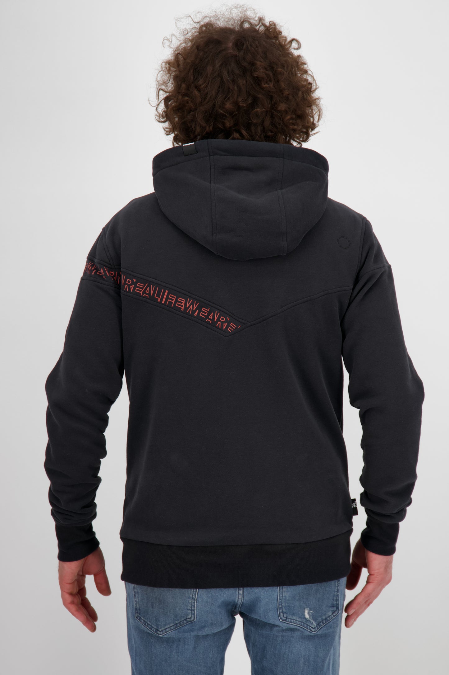 Trendige Sweatjacke JulianAK A für Herren Schwarz