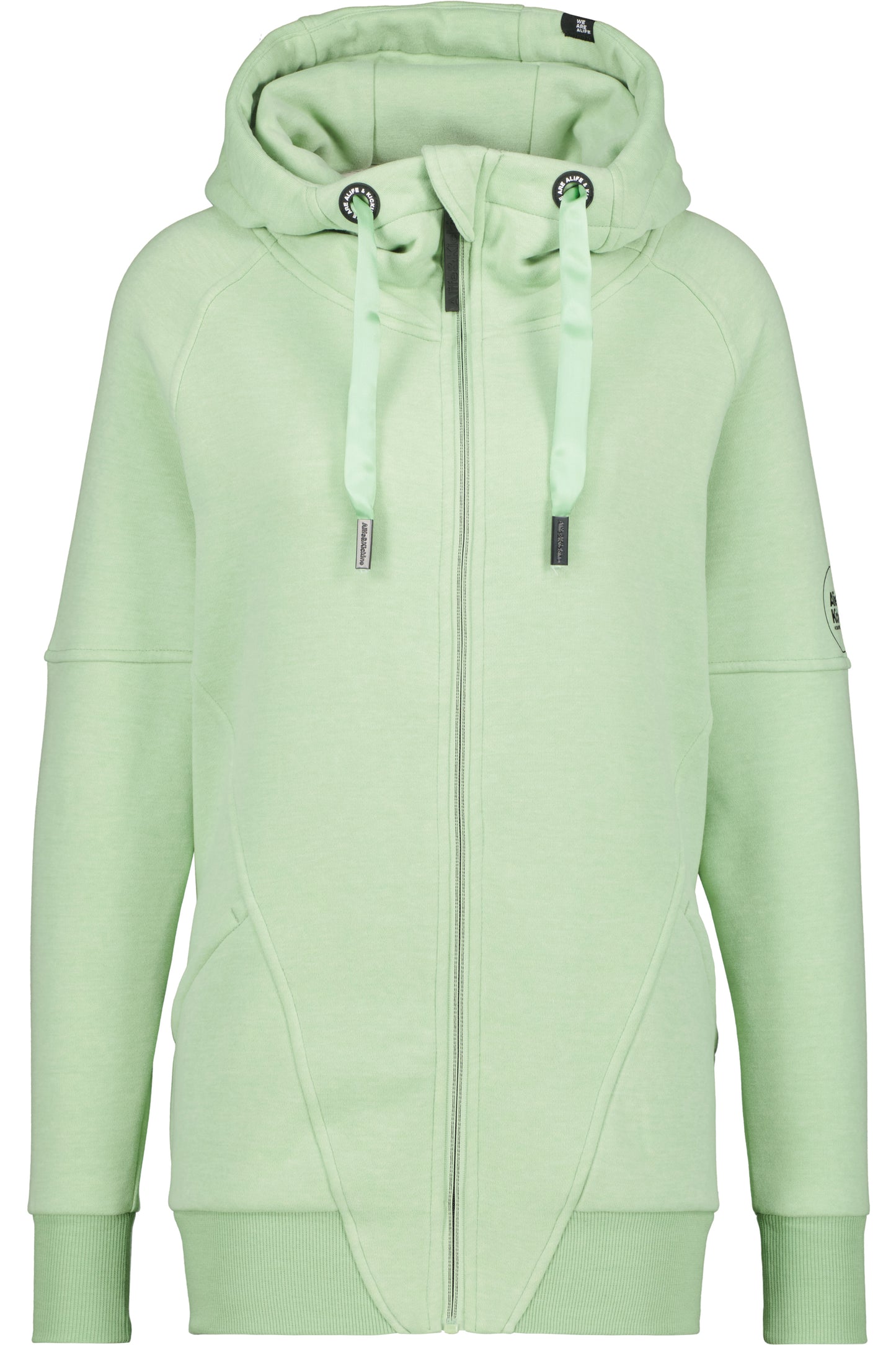 Sweatjacke MariaAK Damen mit Stil Grün