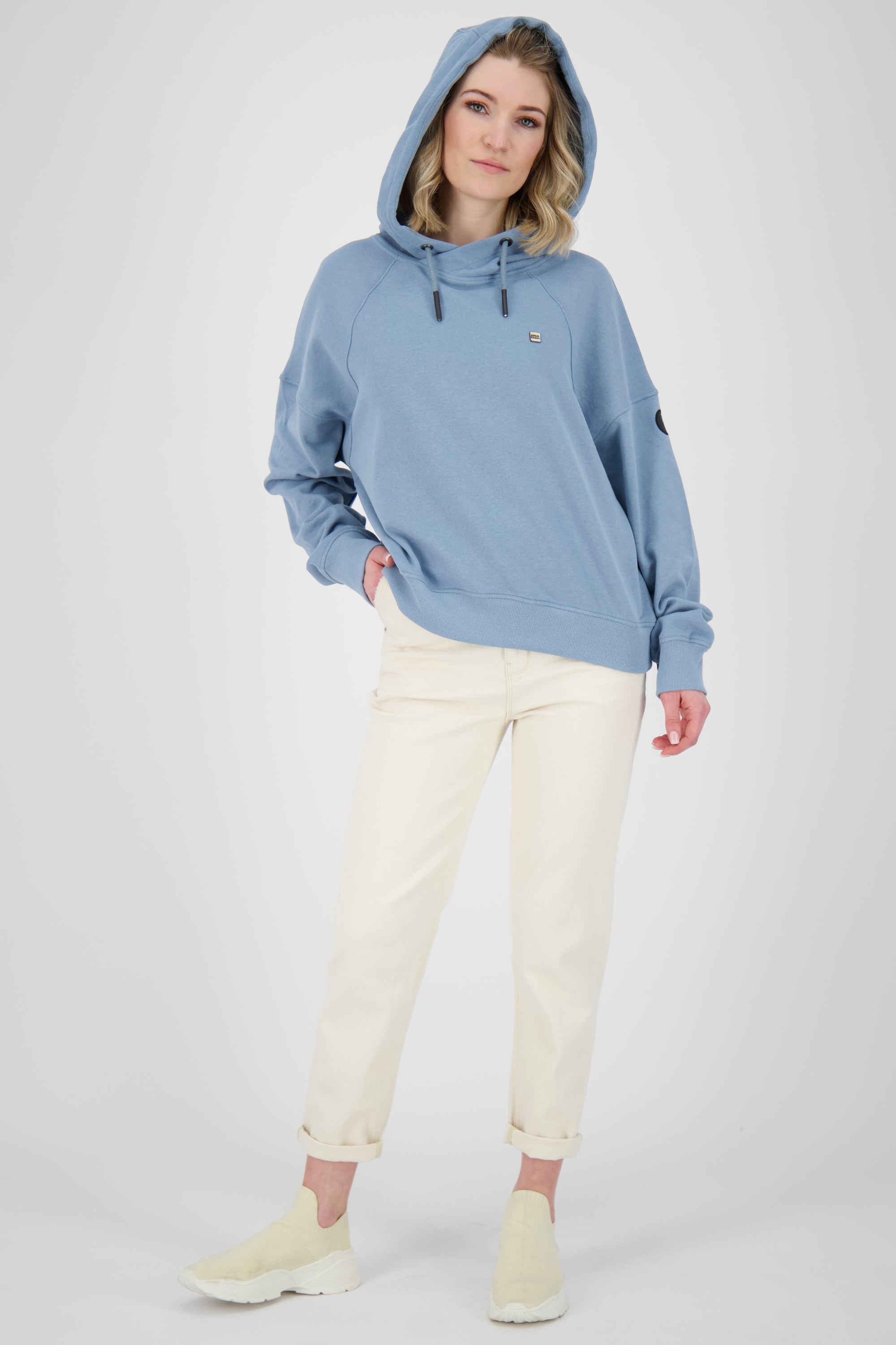 Damen Sweatshirt JessyAK A Oversize Hellblau