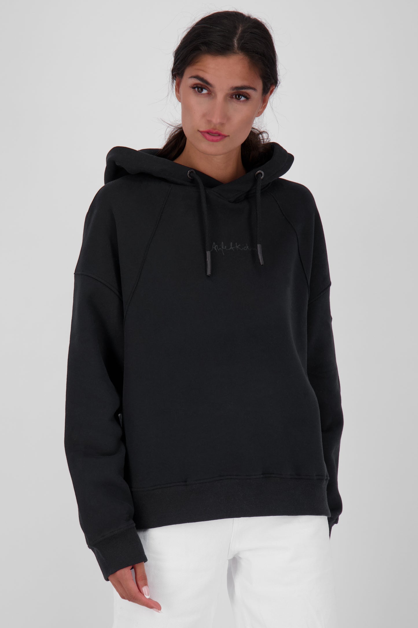 Oversize-Kapuzensweatshirt JessyAK A Damen Schwarz