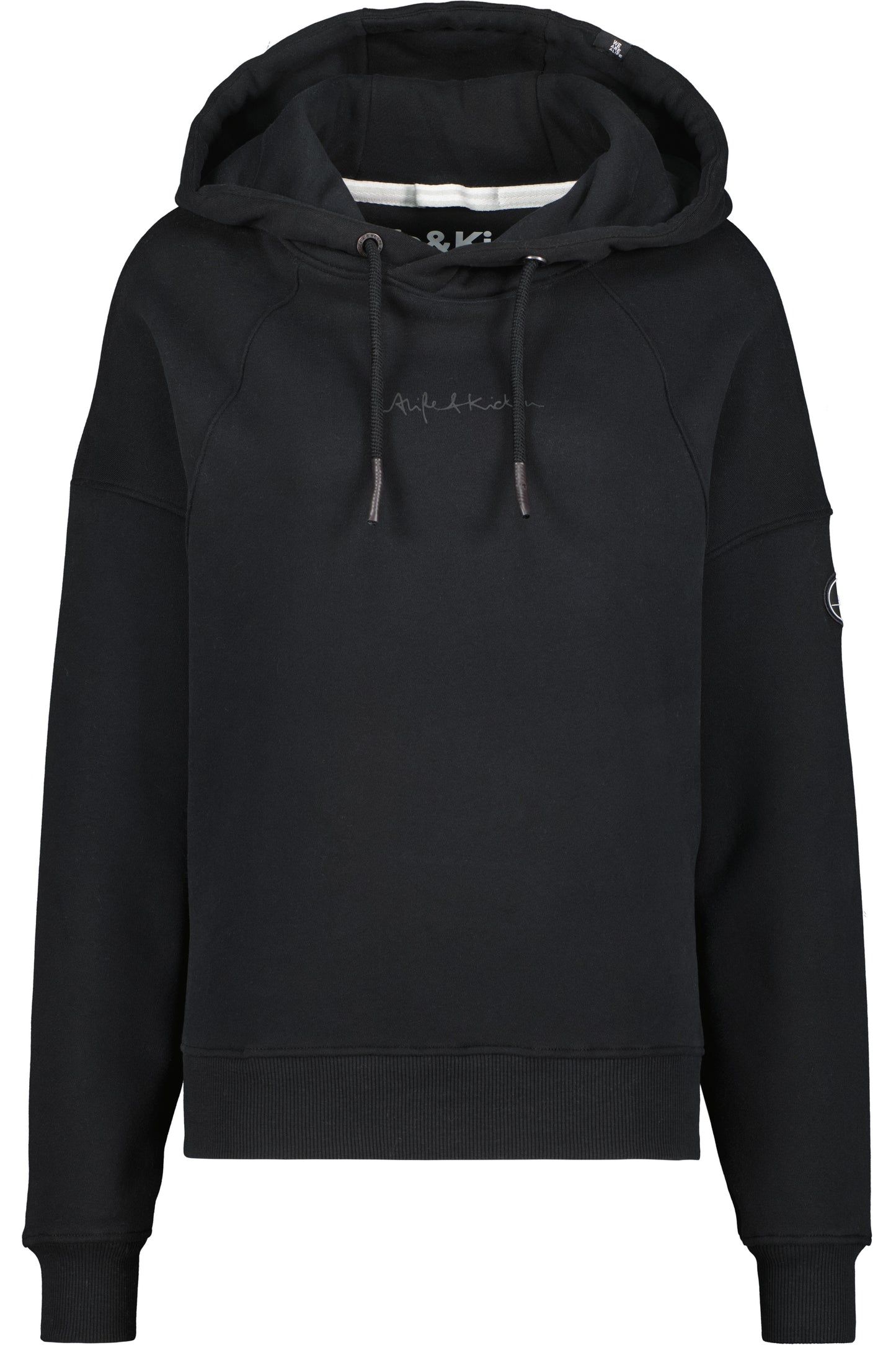 Oversize-Kapuzensweatshirt JessyAK A Damen Schwarz
