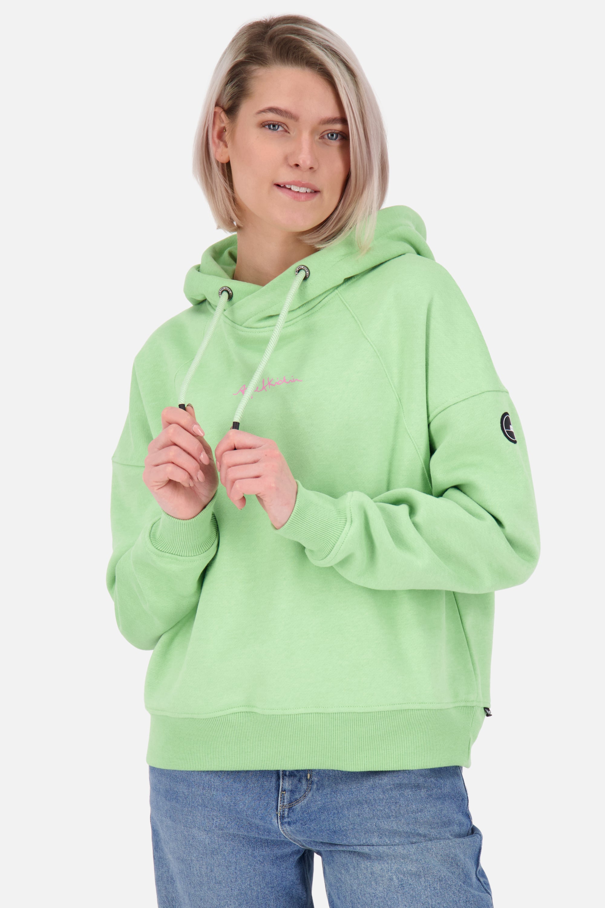Damen Kapuzensweatshirt JessyAK A Grün