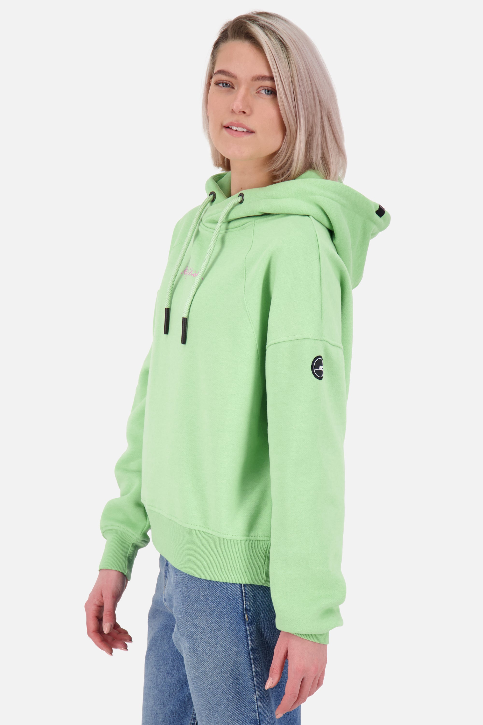 Damen Kapuzensweatshirt JessyAK A Grün