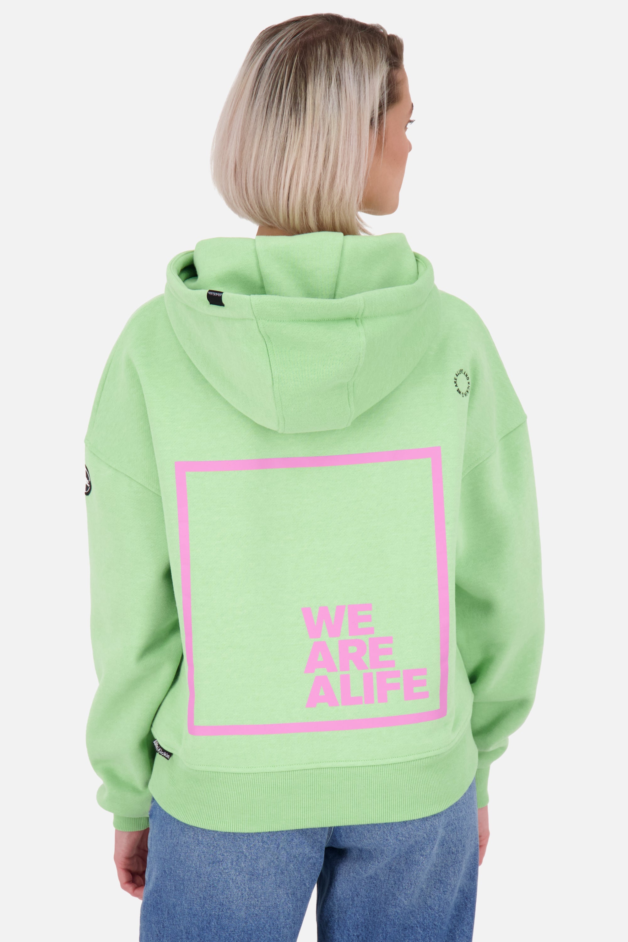 Damen Kapuzensweatshirt JessyAK A Grün