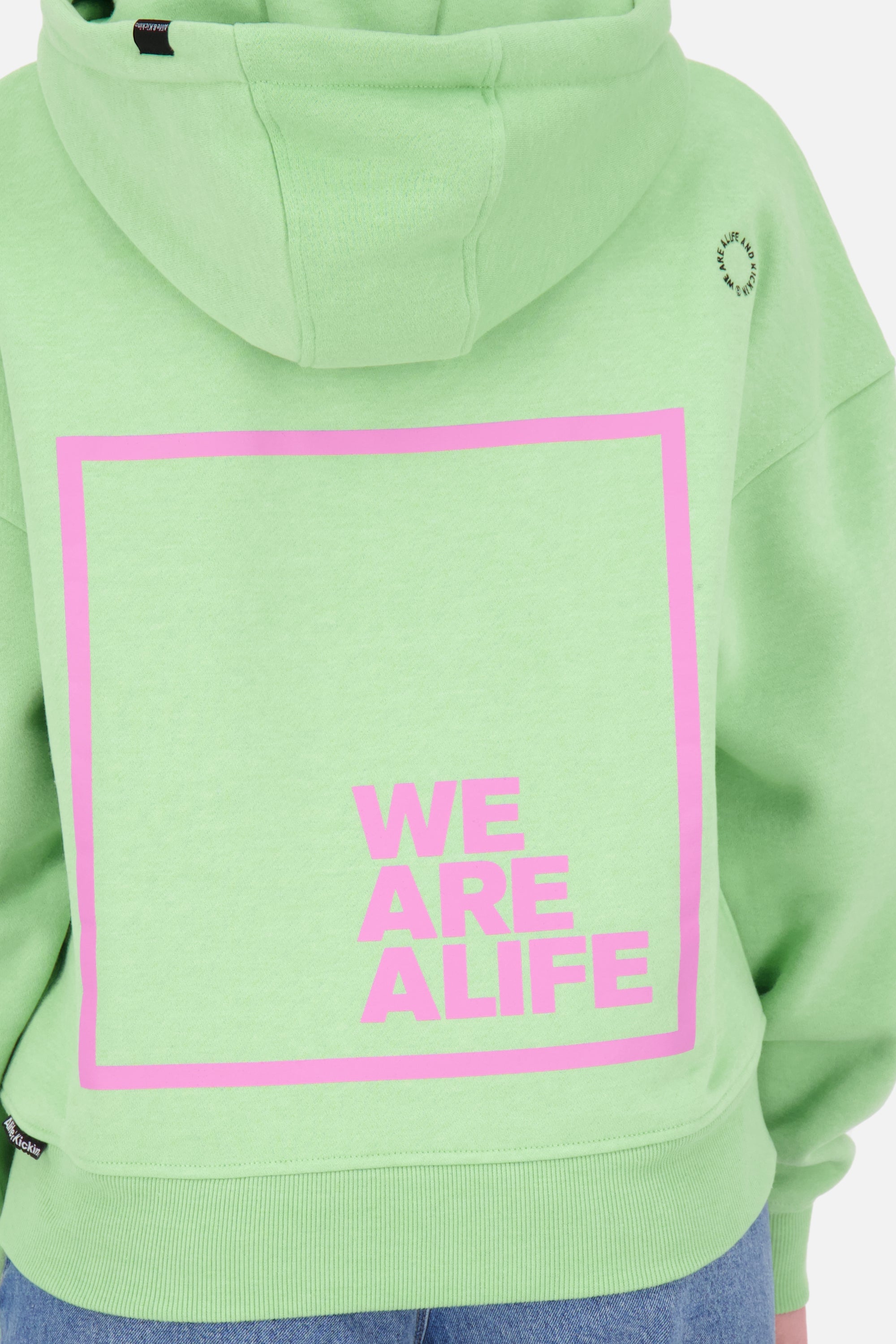 Damen Kapuzensweatshirt JessyAK A Grün