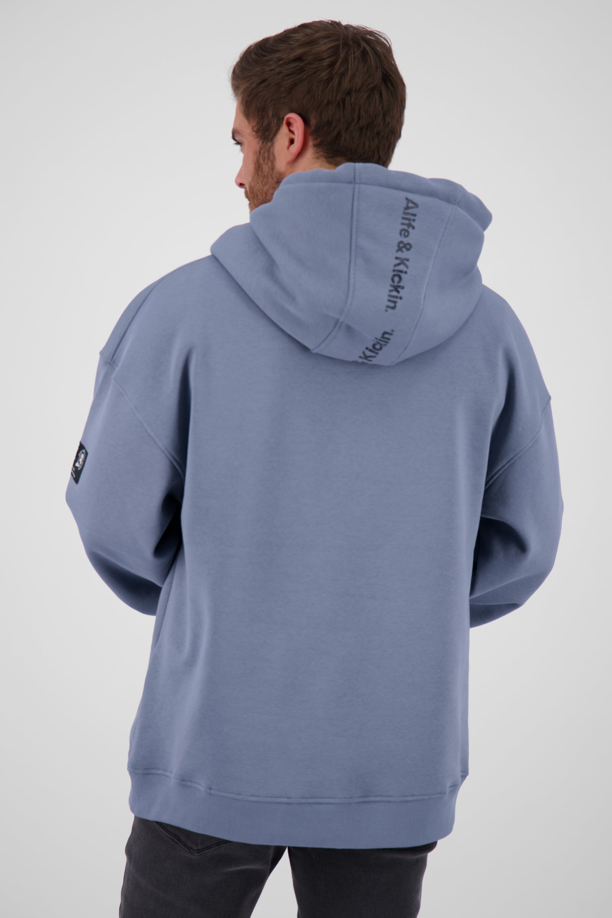 YannisAK Kapuzenpullover Herren - Stylisches Statement Dunkelblau