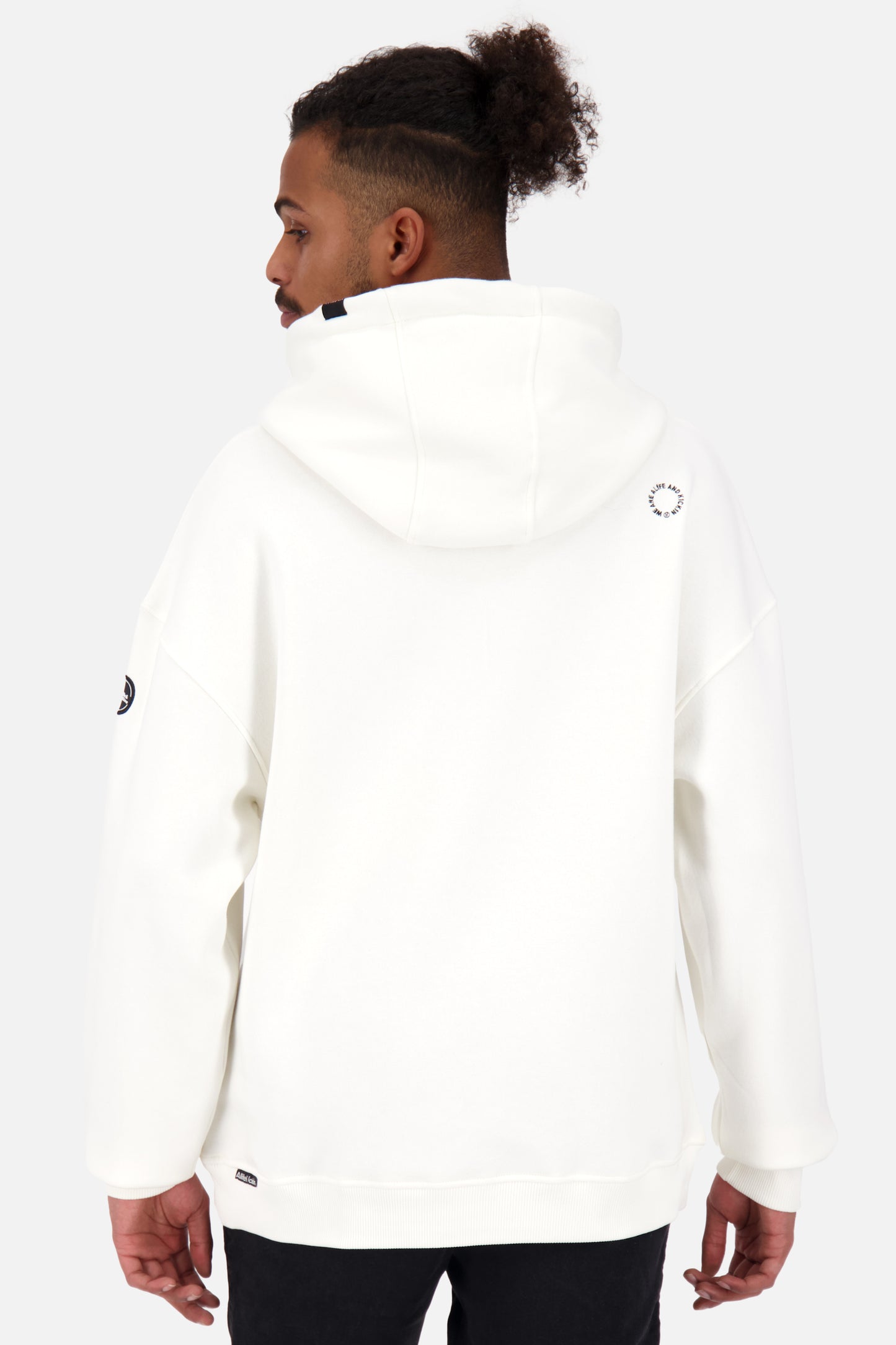 YannisAK A Kapuzenpullover für Herren - Kombinationsstarker Freizeitlook Weiß