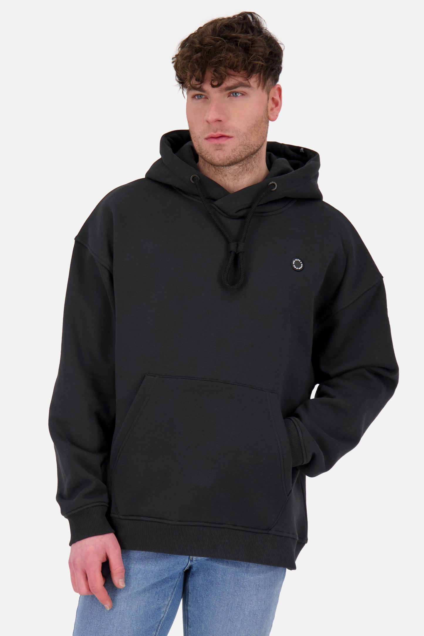 YannisAK A Kapuzenpullover für Herren - Kombinationsstarker Freizeitlook Schwarz