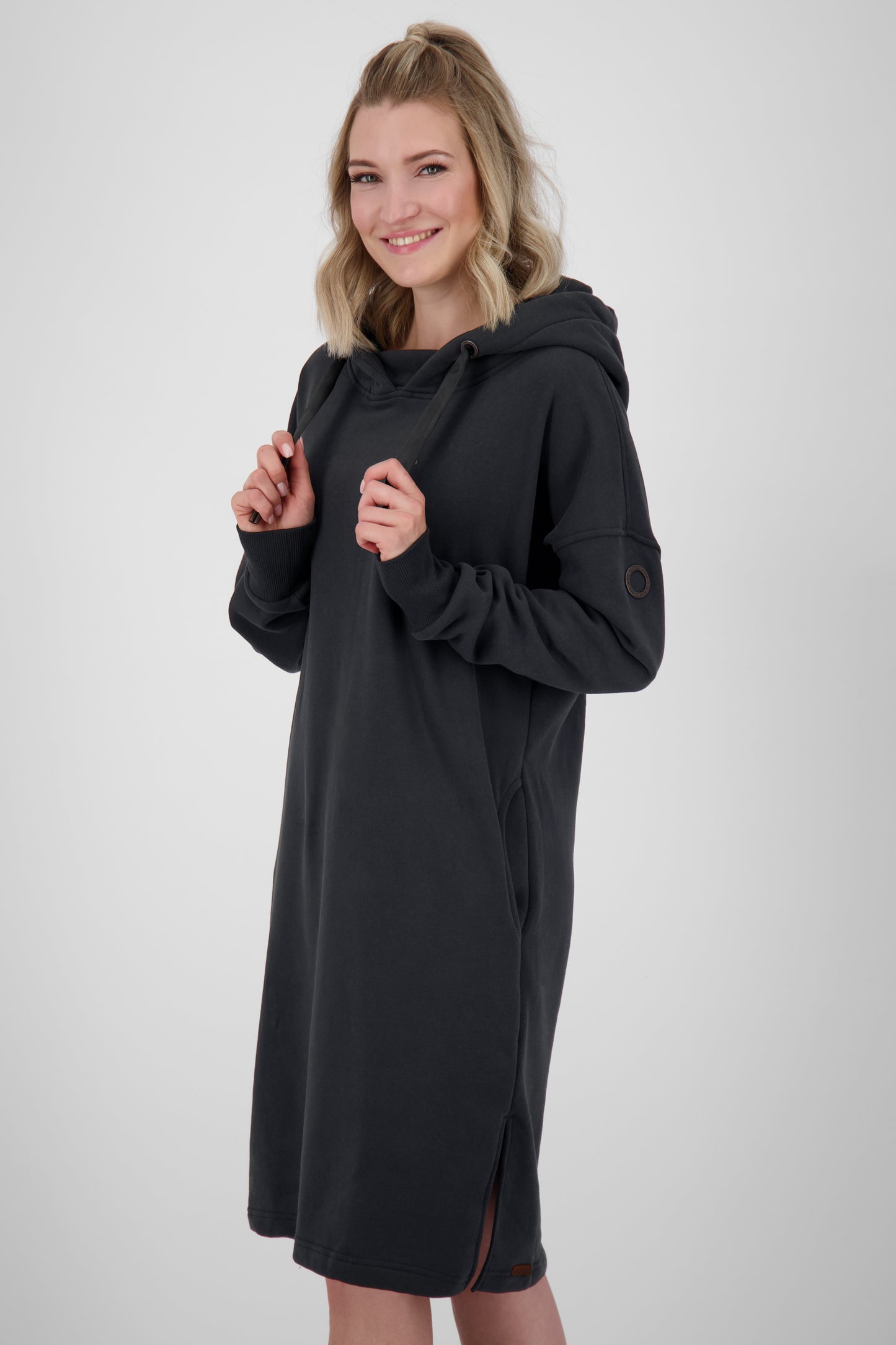 HelenaAK A Sweatkleid ein Vielseitiger Style für jede Gelegenheit Schwarz