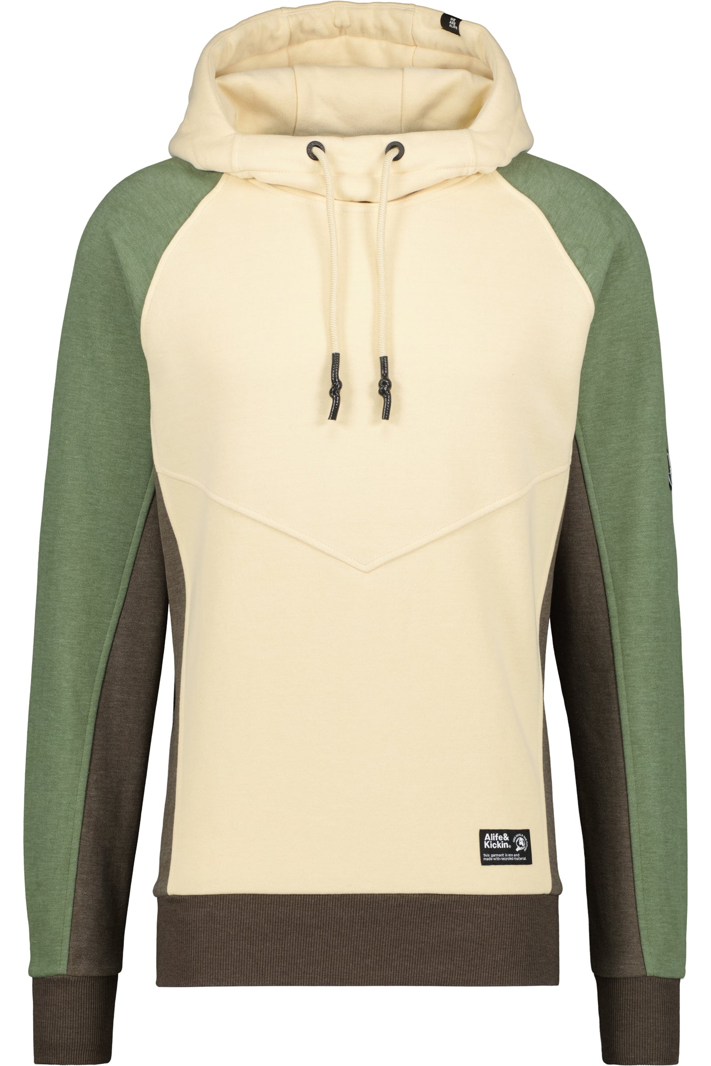 Kapuzensweatshirt MiroAK für Herren im angesagten Look Beige