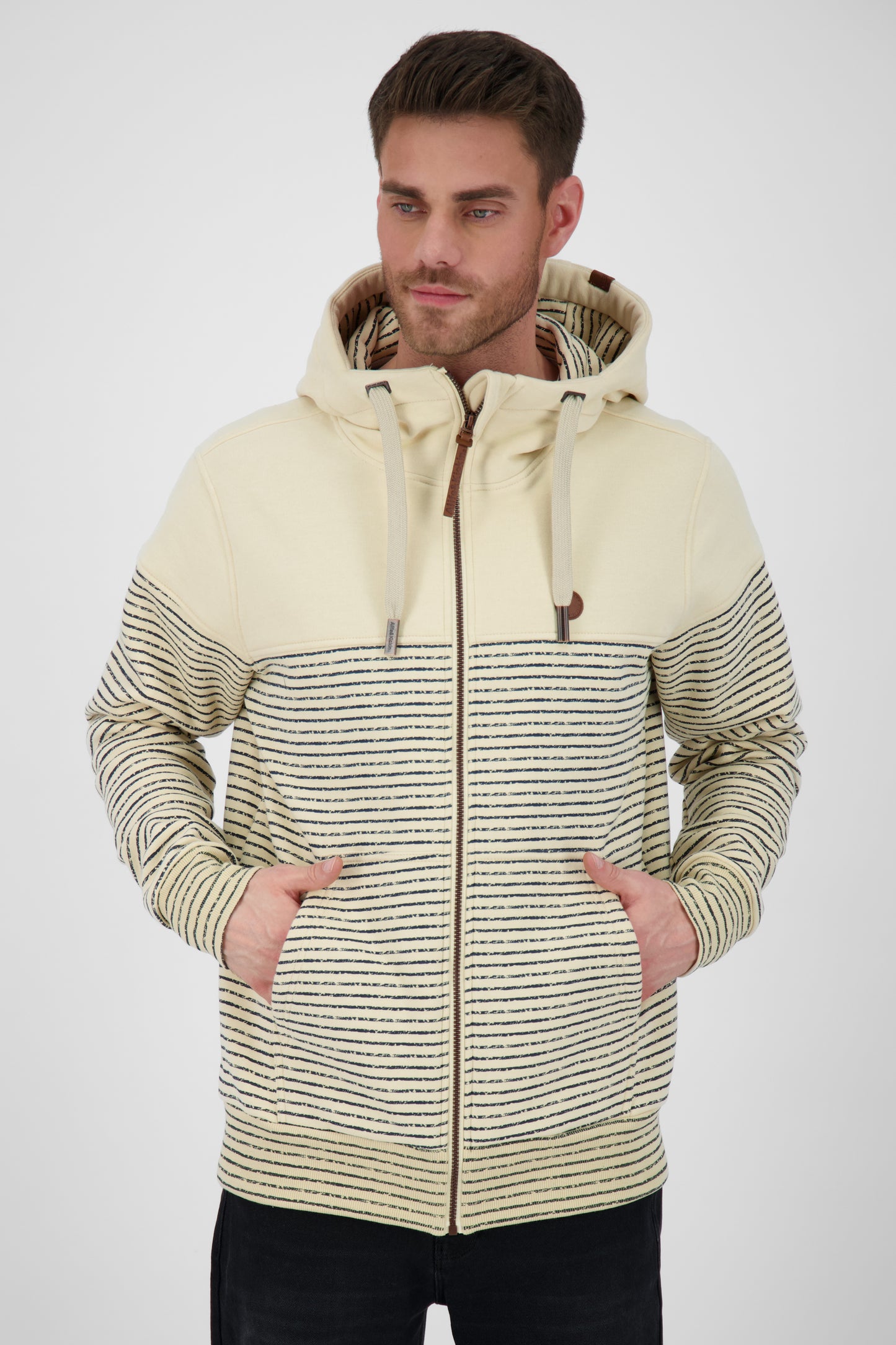 HurricaneAK B Sweatjacke Herren Beige