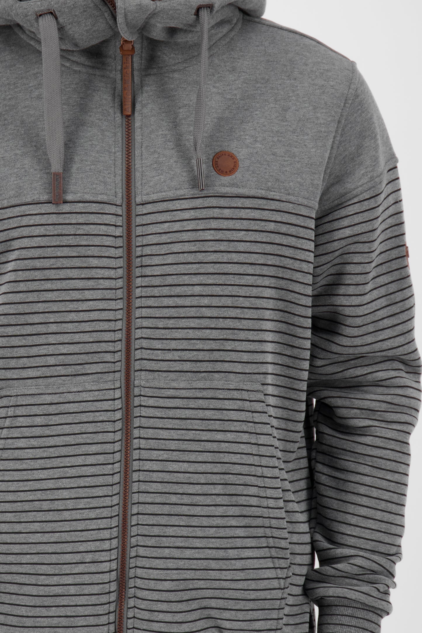 HurricaneAK B Sweatjacke Herren Grau