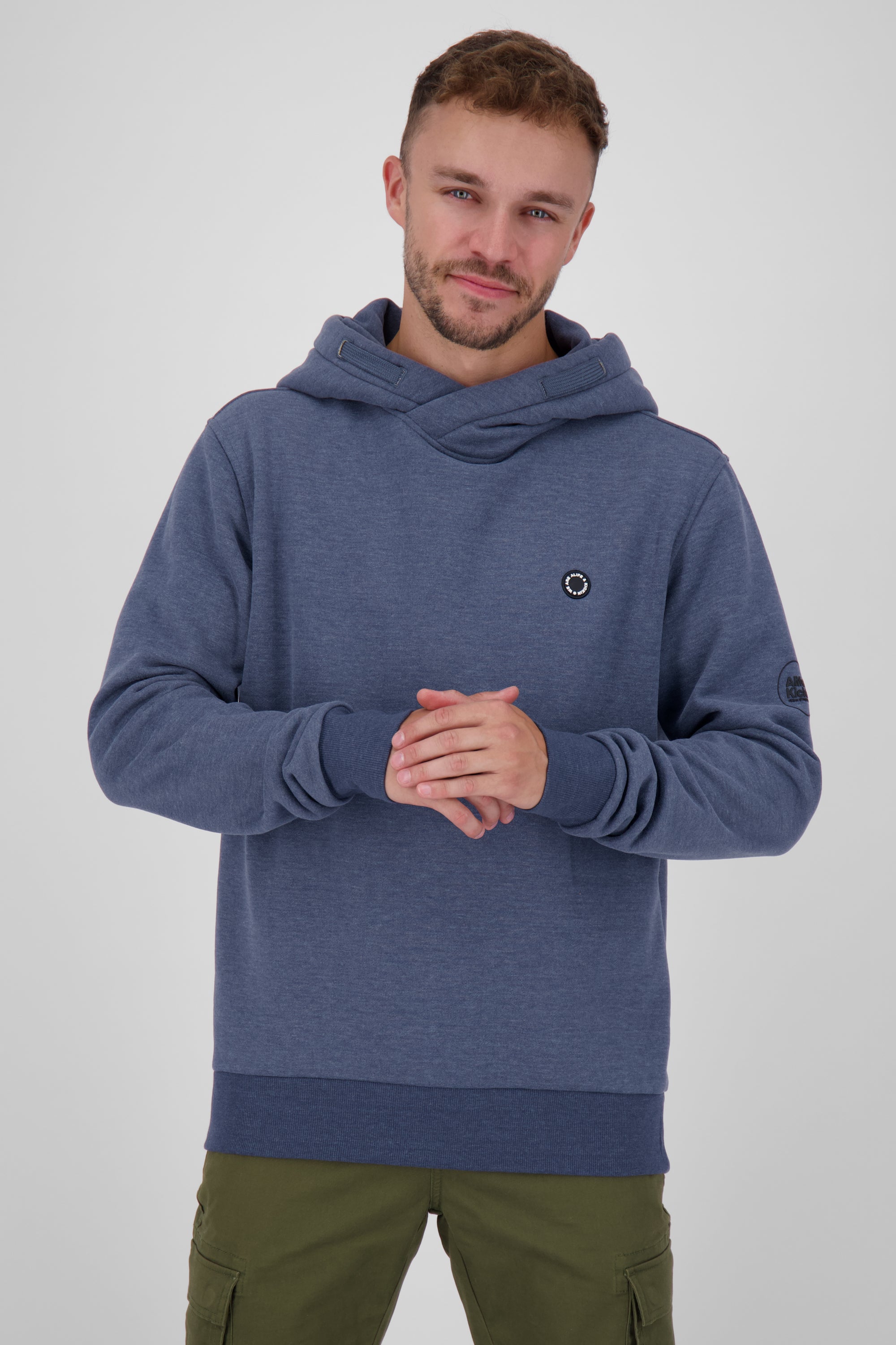 Zeitloser Klassiker für Herren Kapuzensweatshirt AcoAK A Dunkelblau