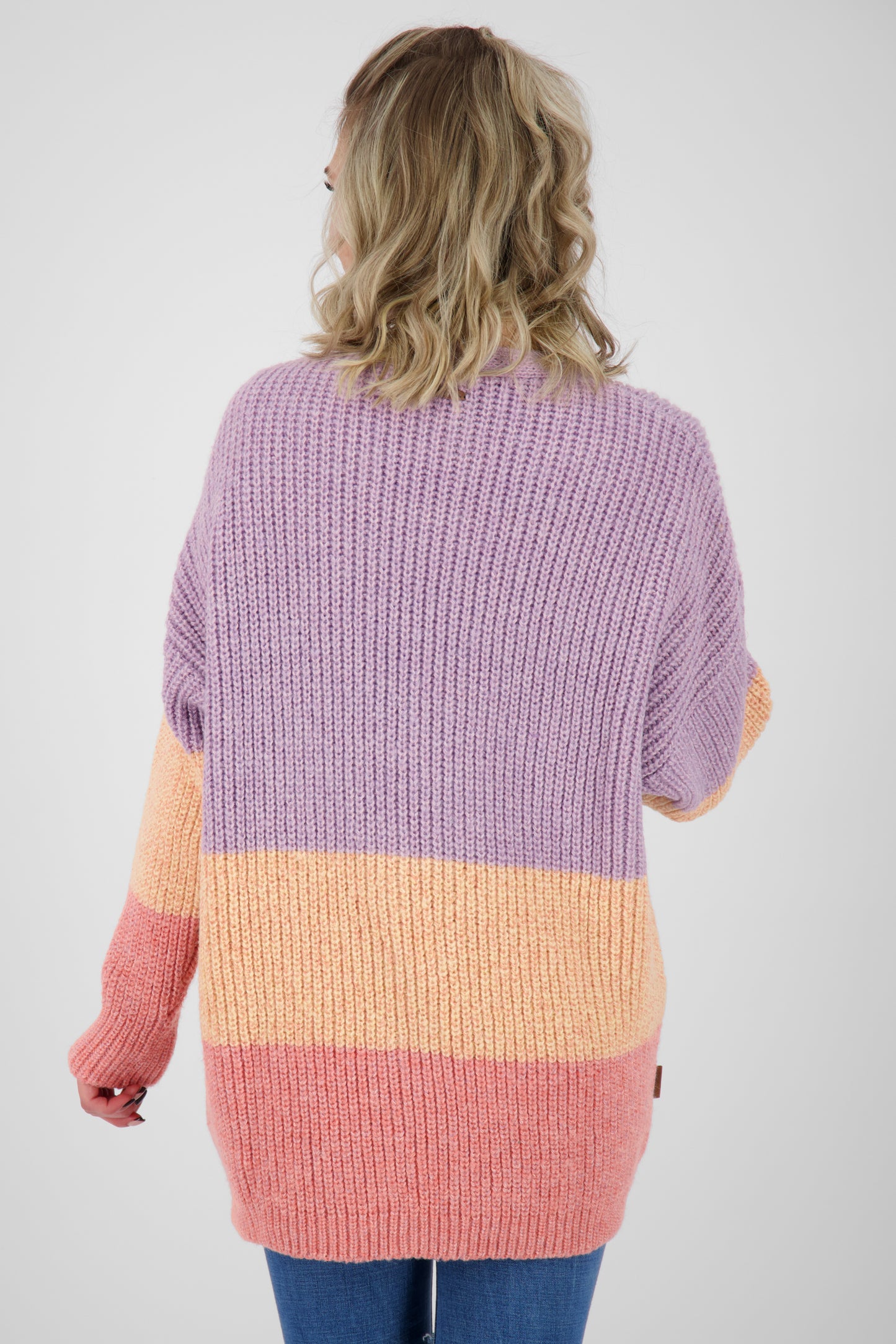 Lässiger Cardigan für Damen MaleaAK Rosa