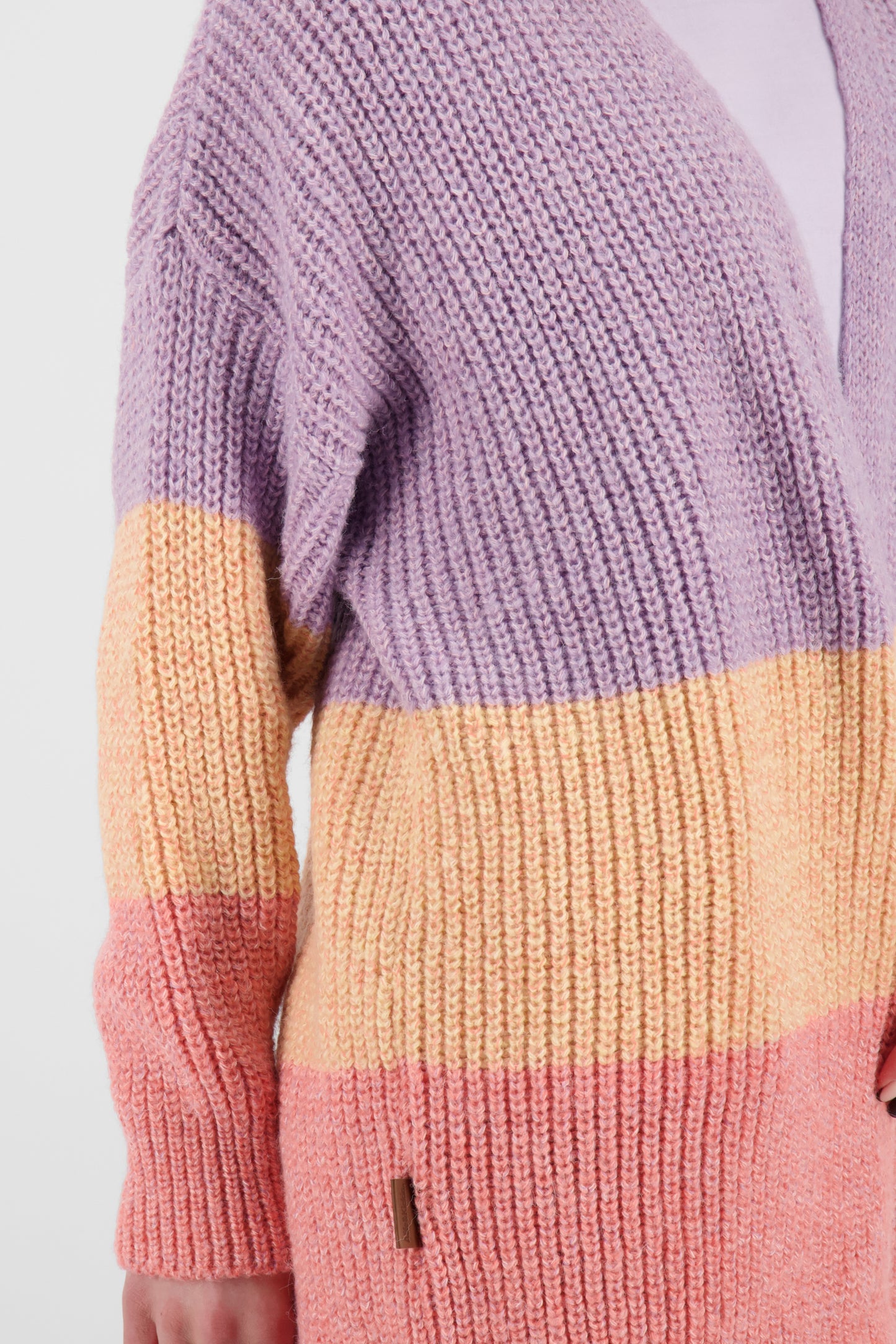 Lässiger Cardigan für Damen MaleaAK Rosa