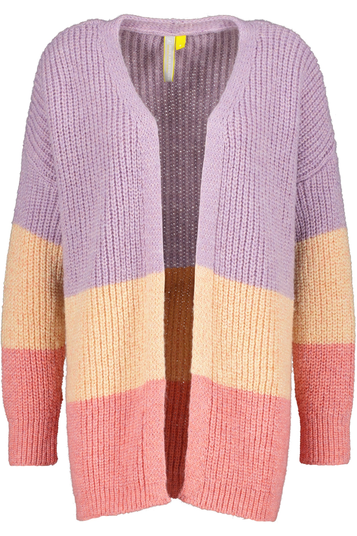 Lässiger Cardigan für Damen MaleaAK Rosa