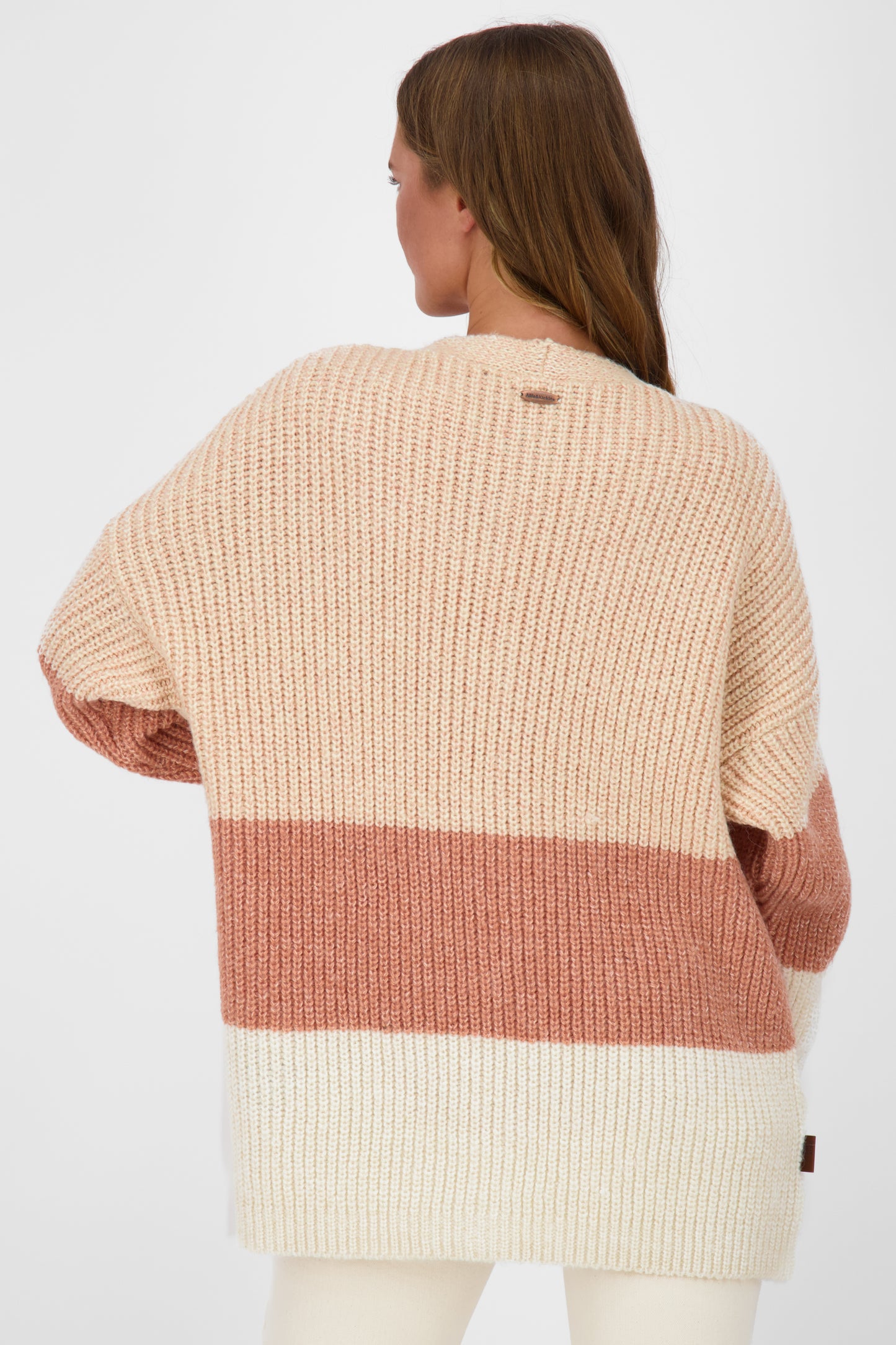 MaleaAK Z Strickjacke Damen Beige