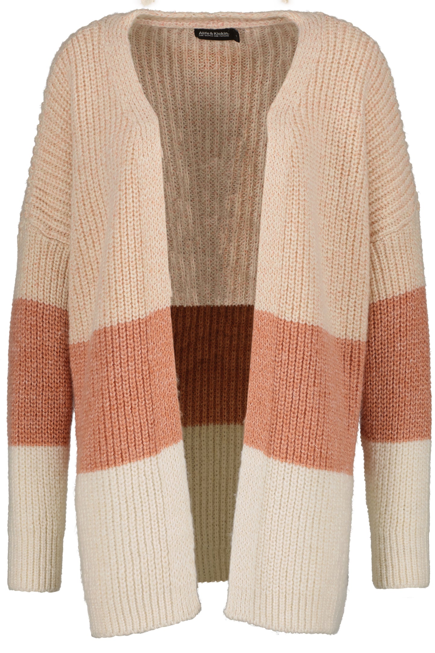 MaleaAK Z Strickjacke Damen Beige