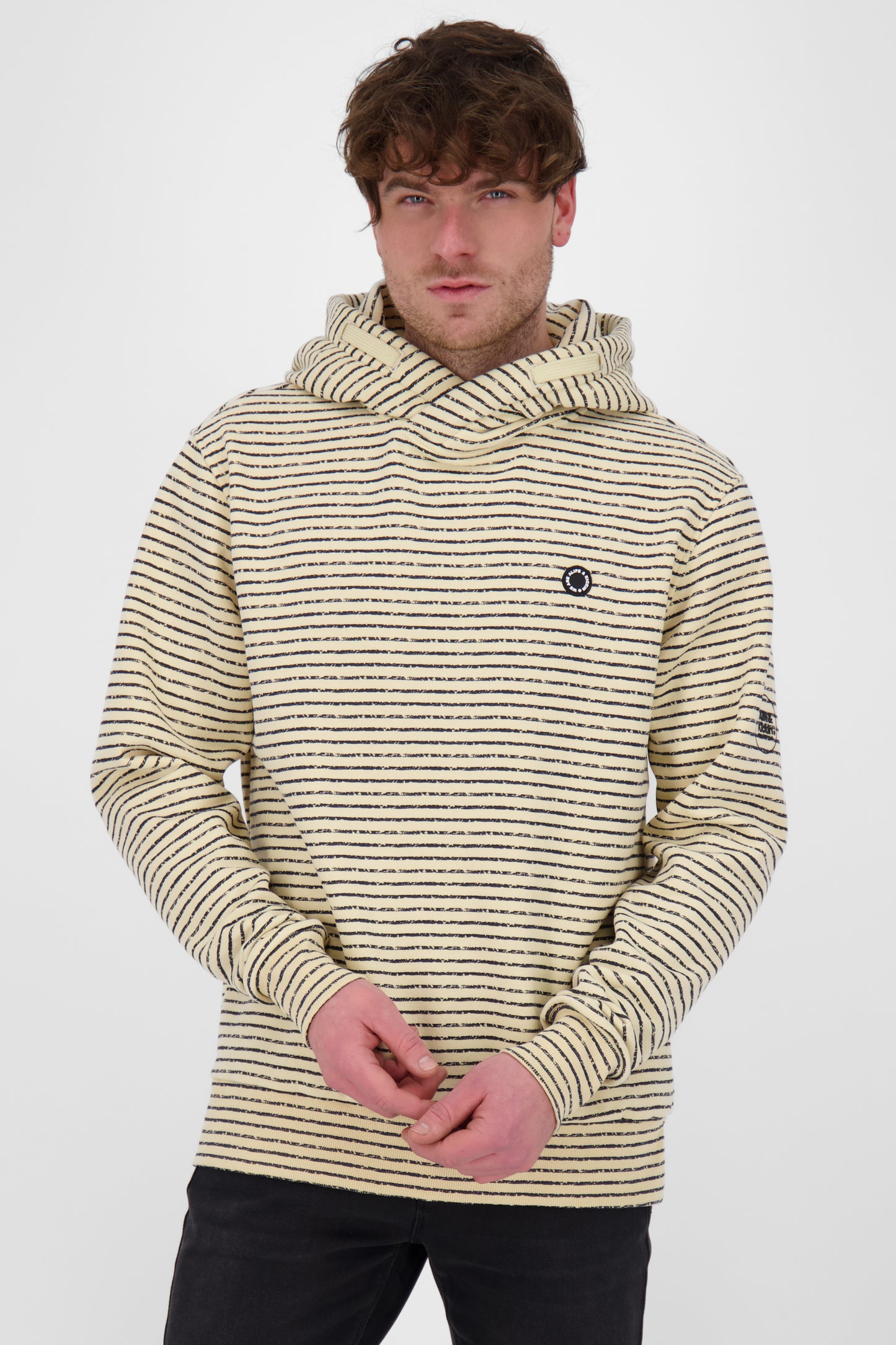 Modisches Kapuzensweatshirt JohnAK Z Herren Beige