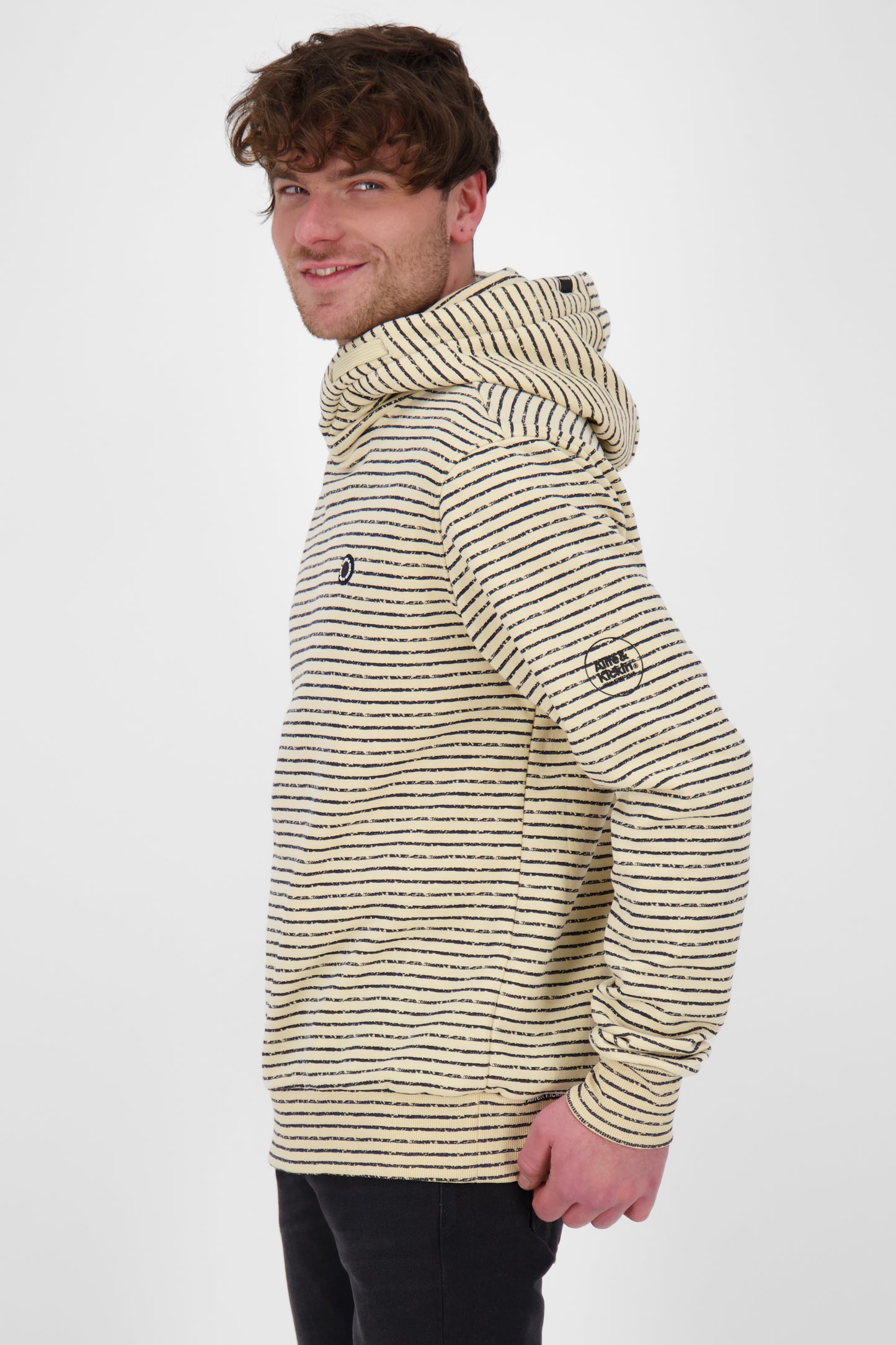 Modisches Kapuzensweatshirt JohnAK Z Herren Beige
