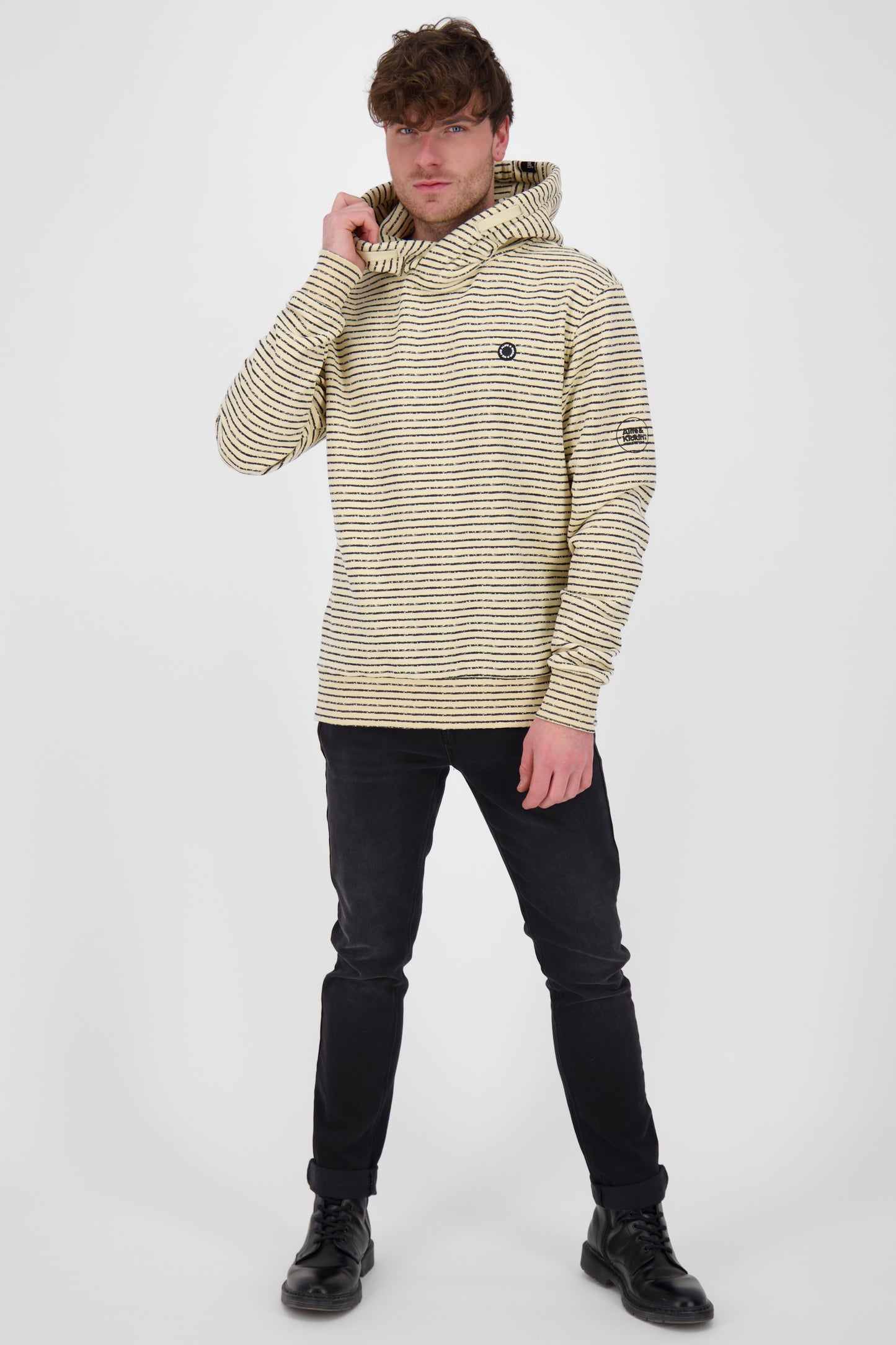 Modisches Kapuzensweatshirt JohnAK Z Herren Beige