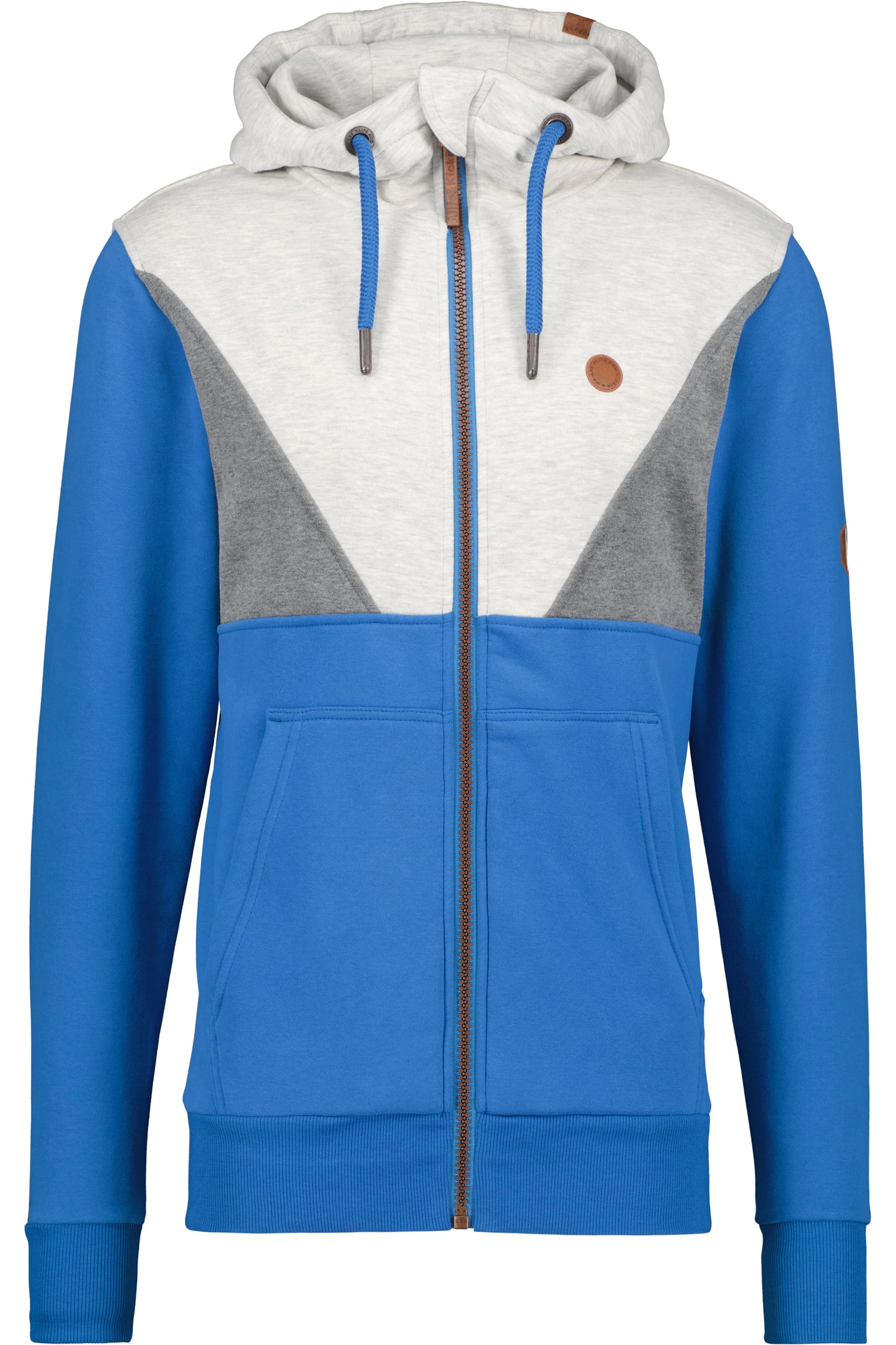 Lässige Kapuzensweatjacke JulianAK O Herren Blau