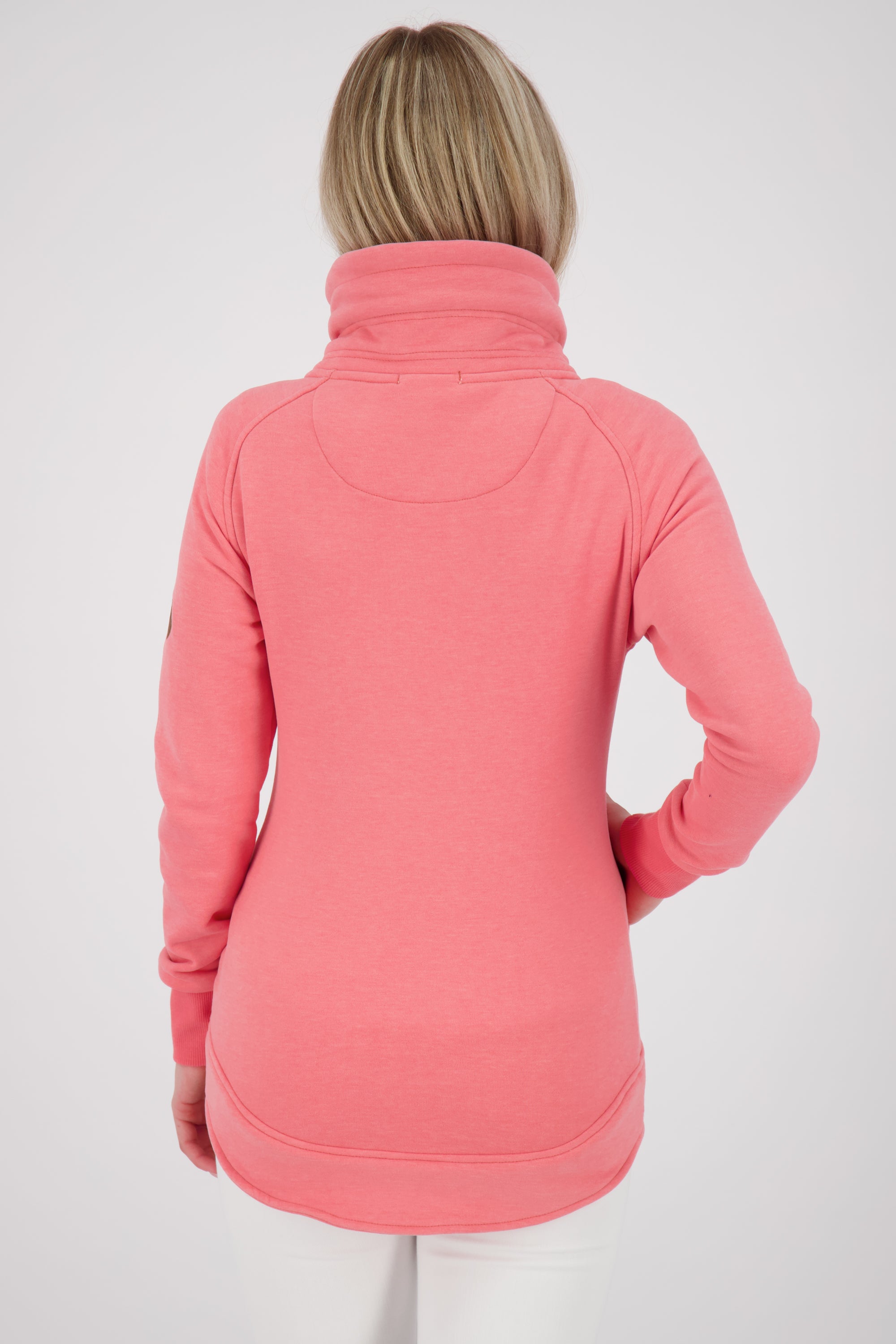 Kuschelig weiche Sweatjacke MerylAK für Damen Orange