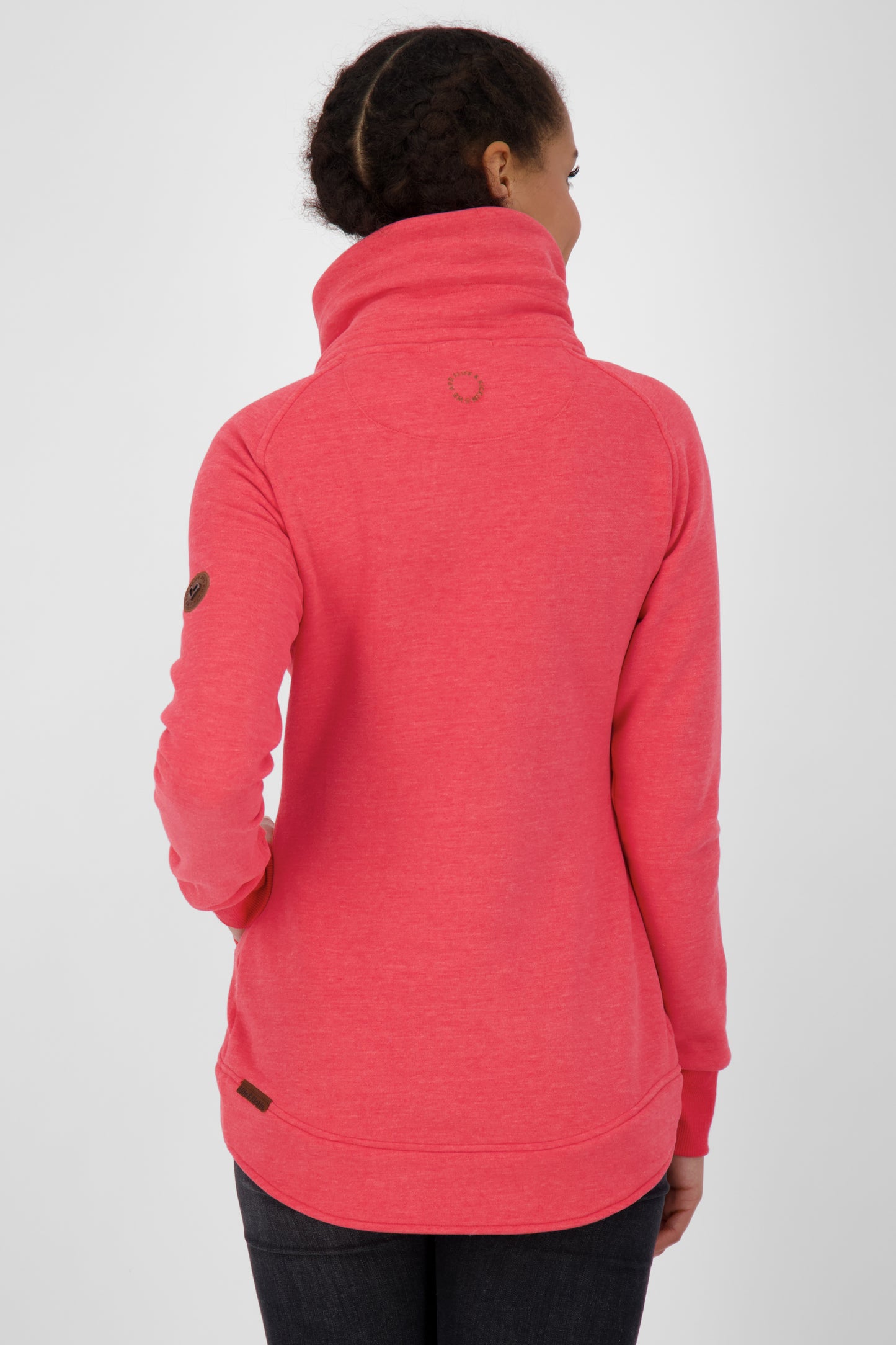 Must-Have für Gemütlichkeit: Damen-Sweatjacke MerylAK Rot