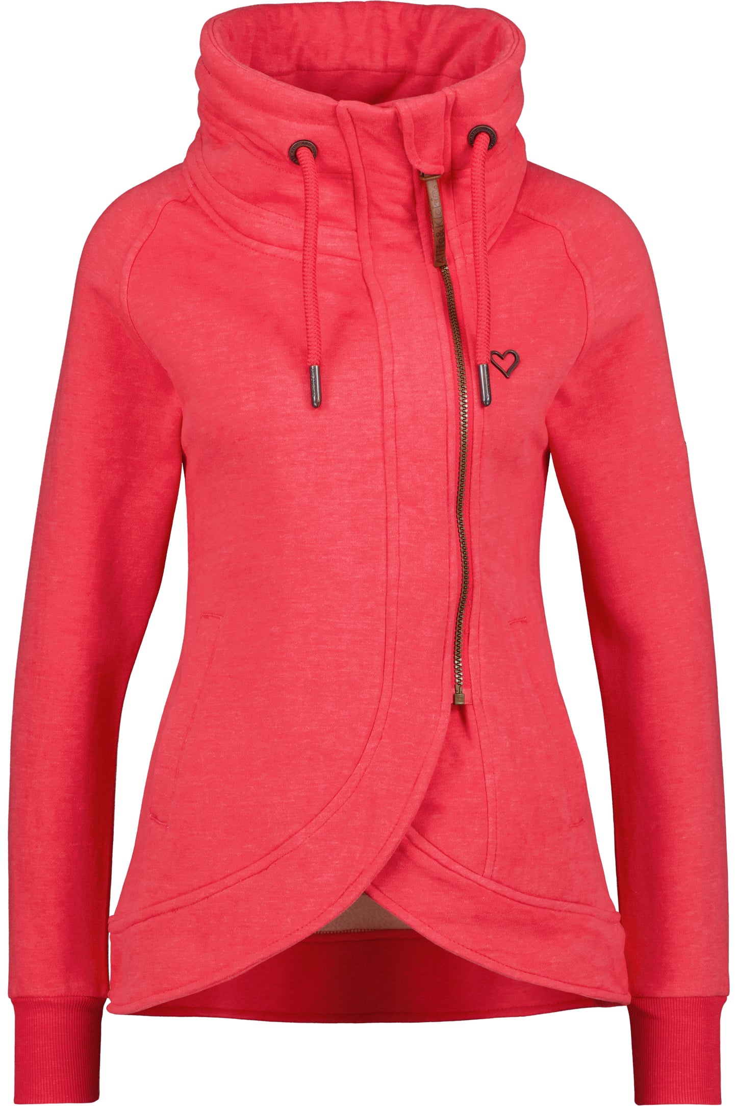 Must-Have für Gemütlichkeit: Damen-Sweatjacke MerylAK Rot